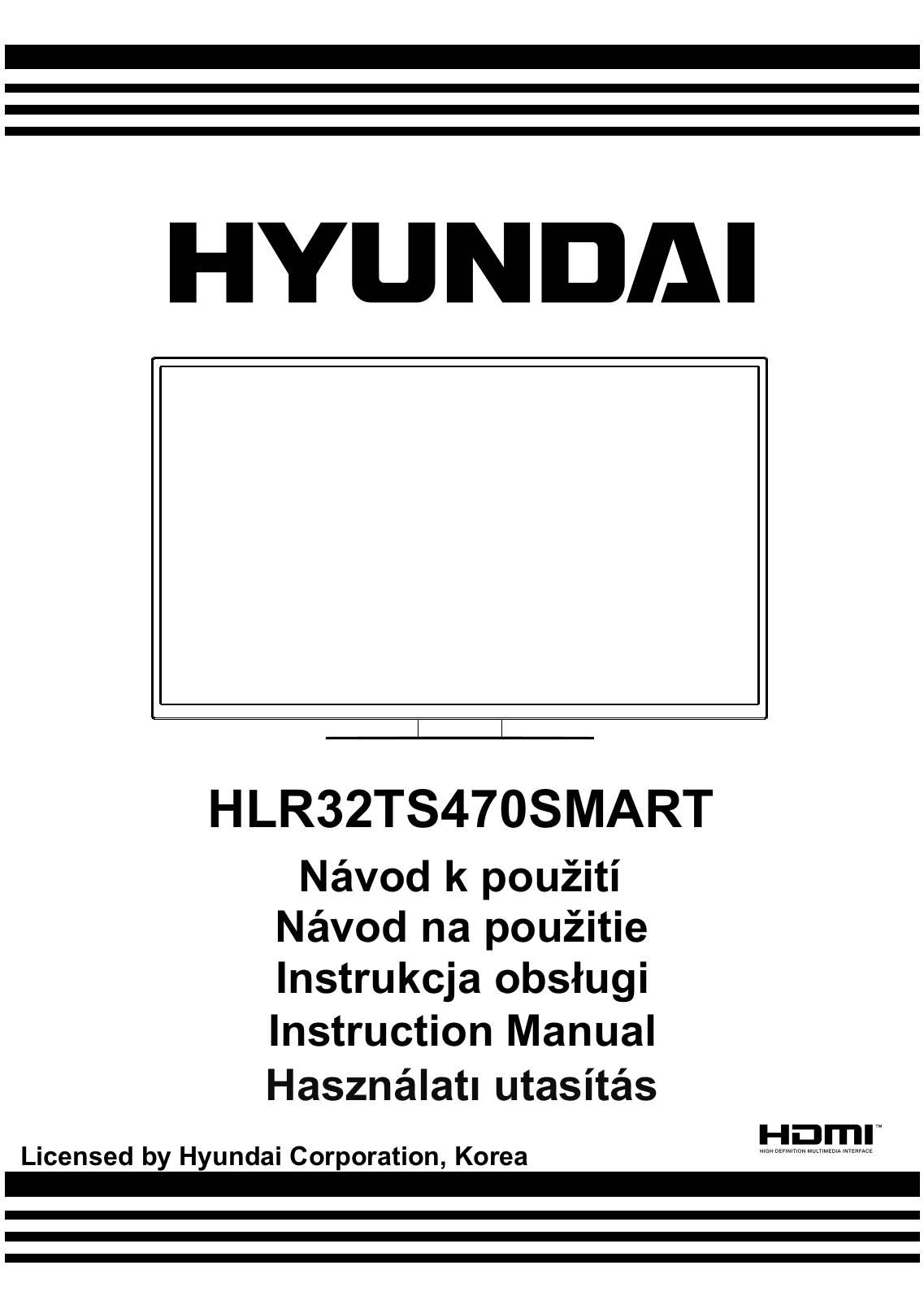 Hyundai HLR32TS470 Operating Instructions