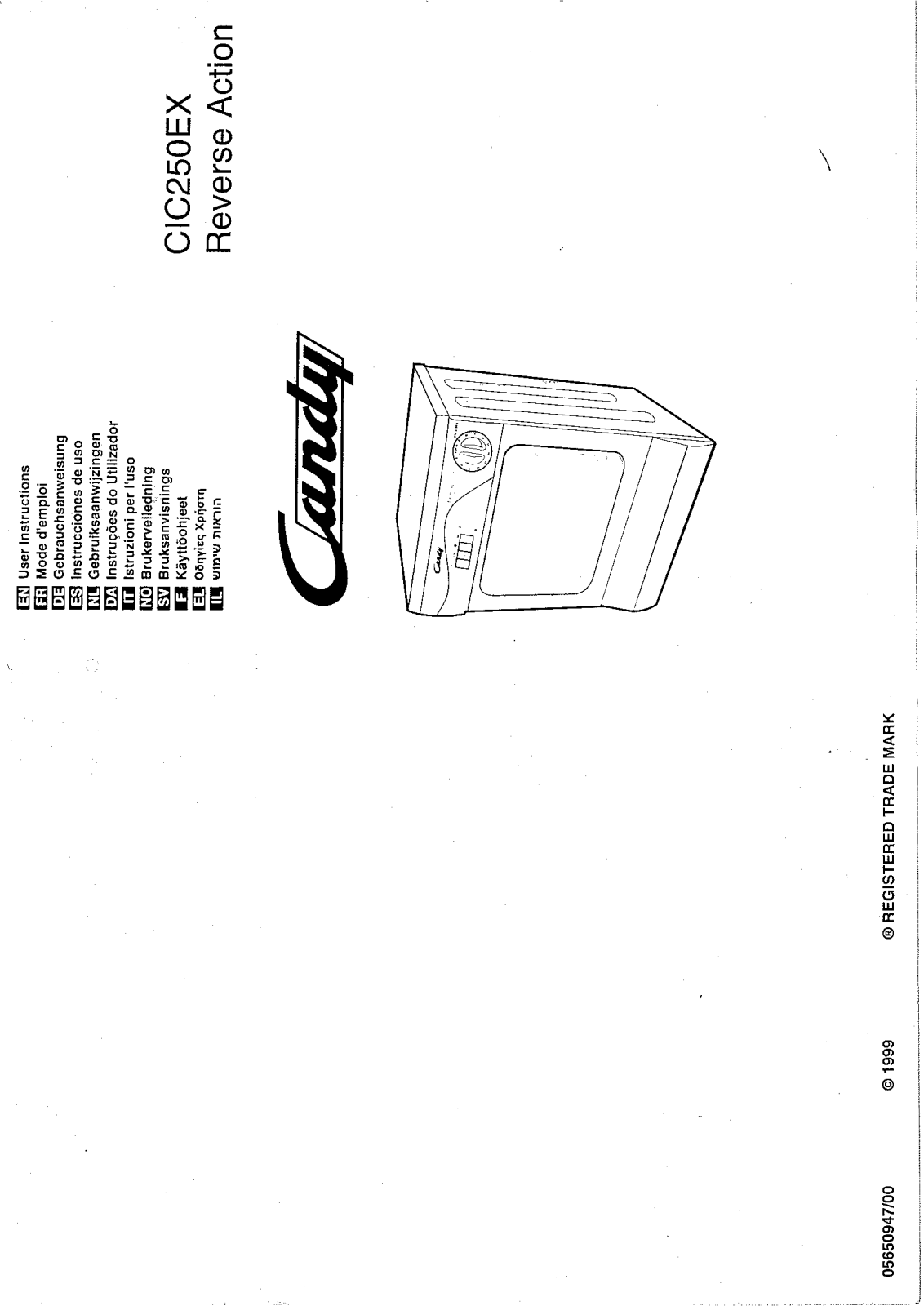 Candy ABCIC250EXES User Manual