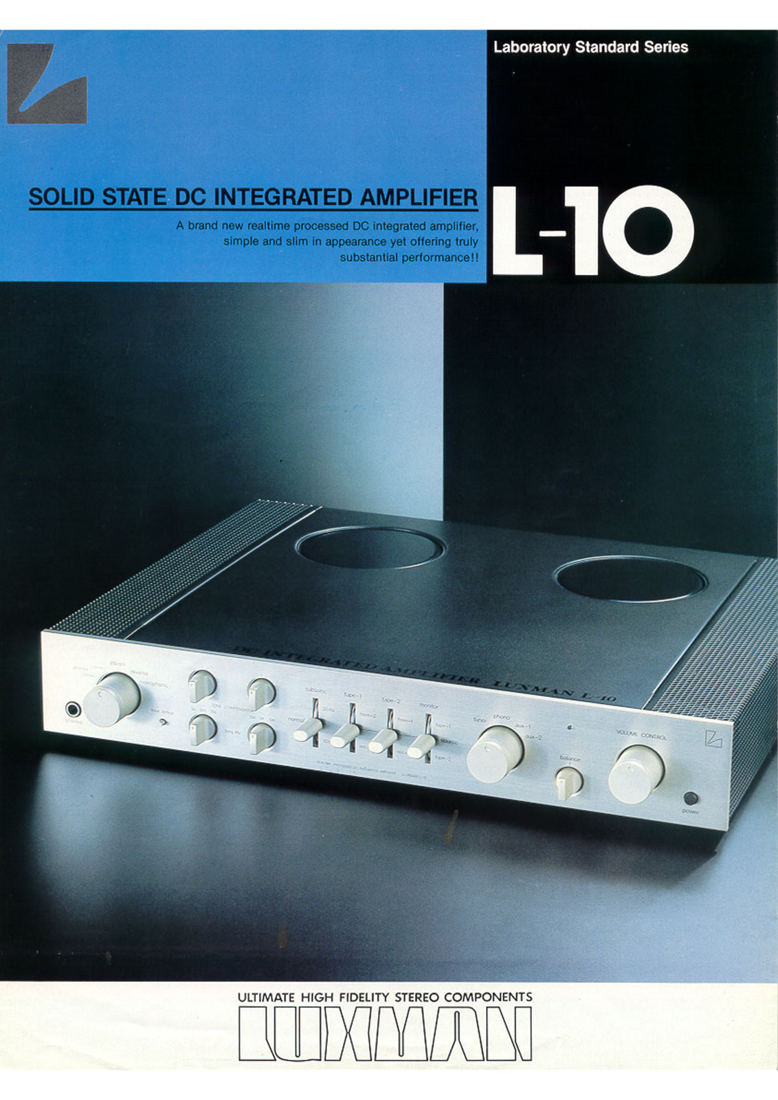 Luxman L-10 Brochure