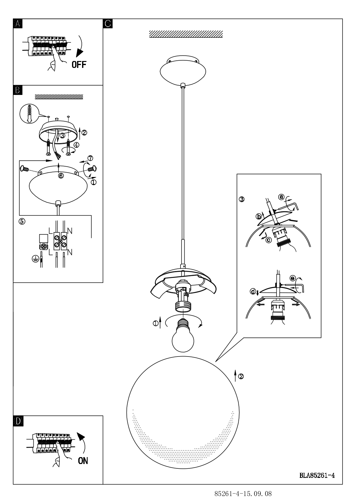 Eglo 85261 User guide - ManualMachine.com
