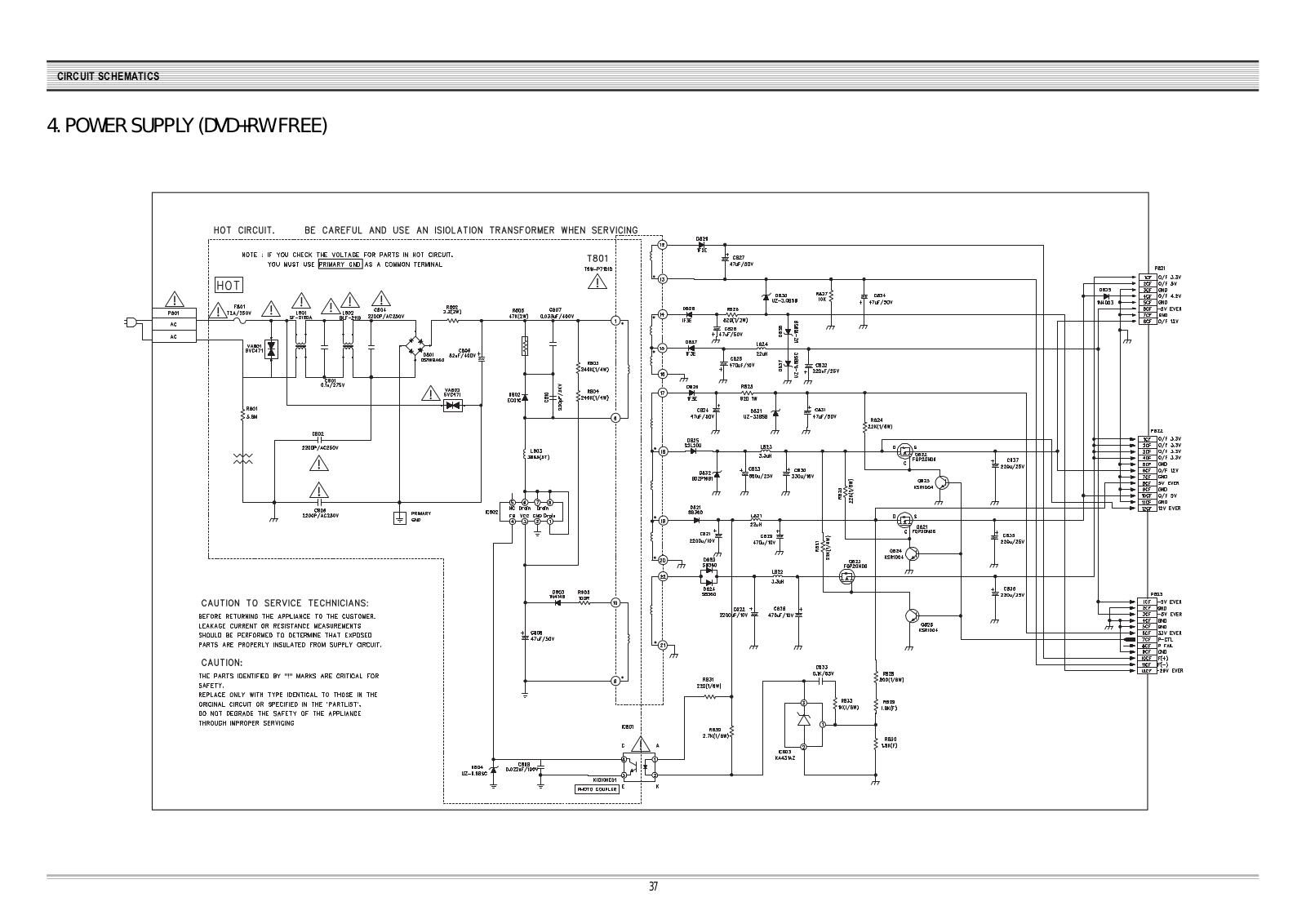 Daewoo DQR-1000D Schematic