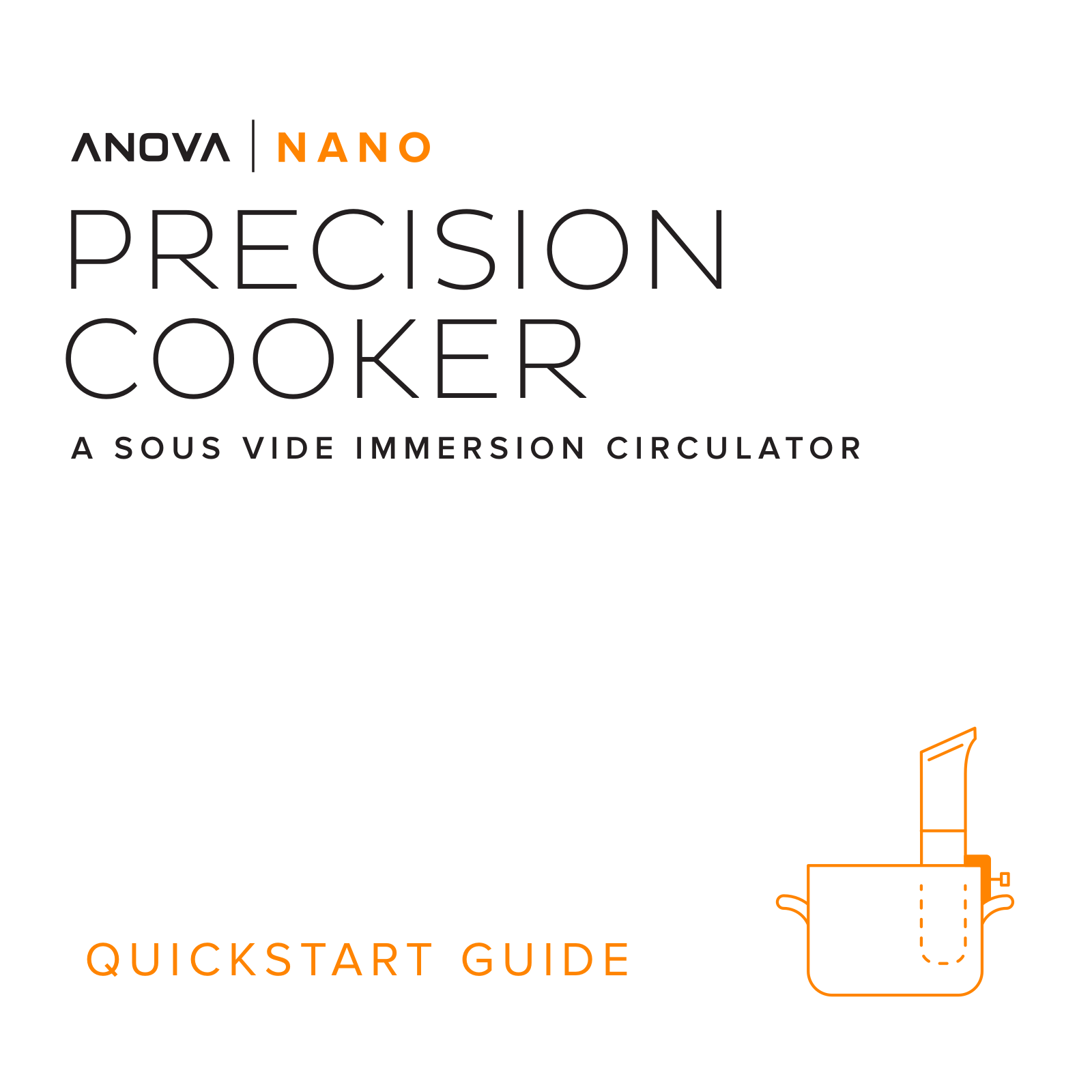 Anova Nano Quick Start Guide