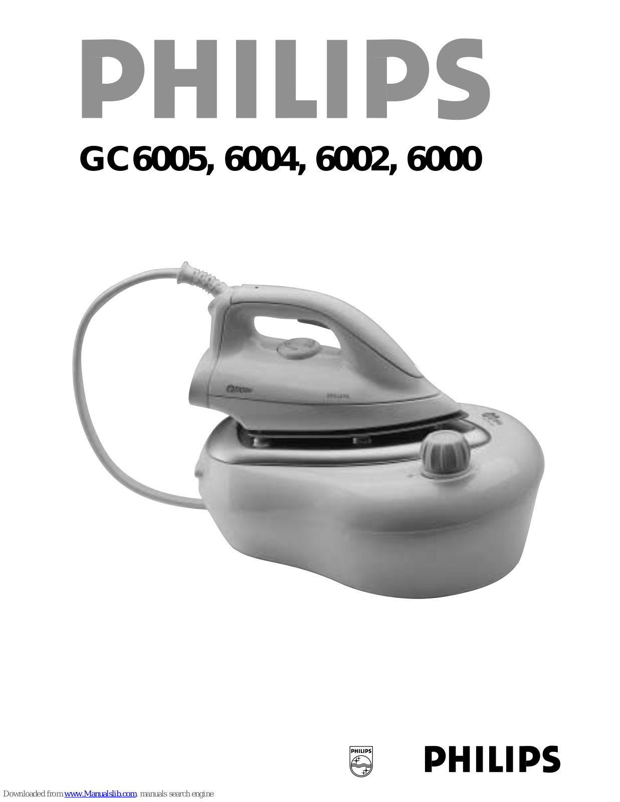 Philips GC6002/03, GC6005/03, GC6000/03, GC6016, GC6014 User Manual