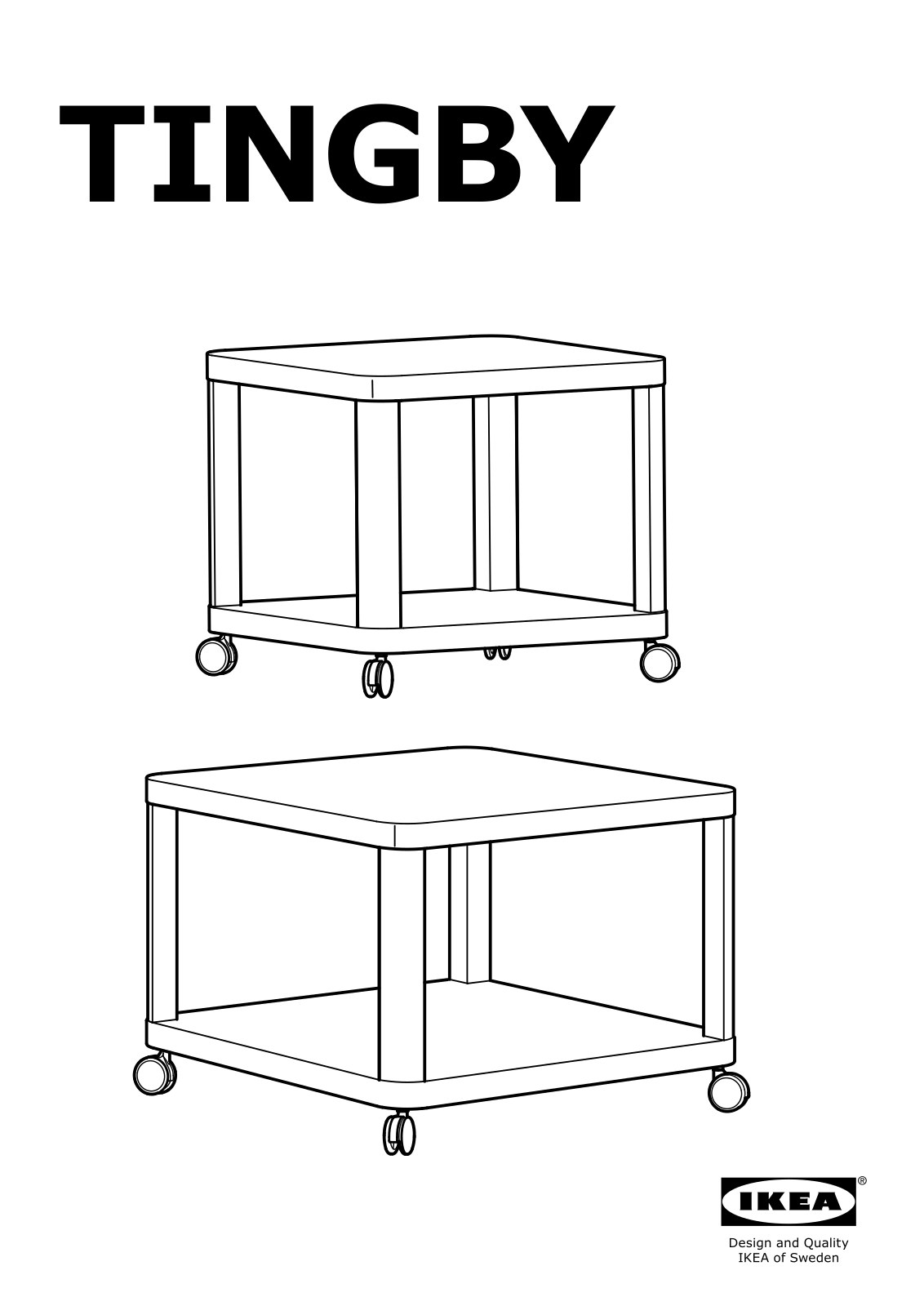 Ikea 20295930, 20295925 Assembly instructions