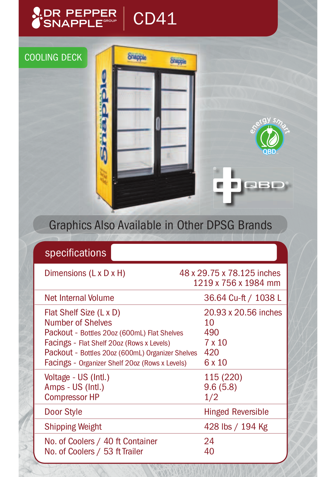 QBD CD41 User Manual