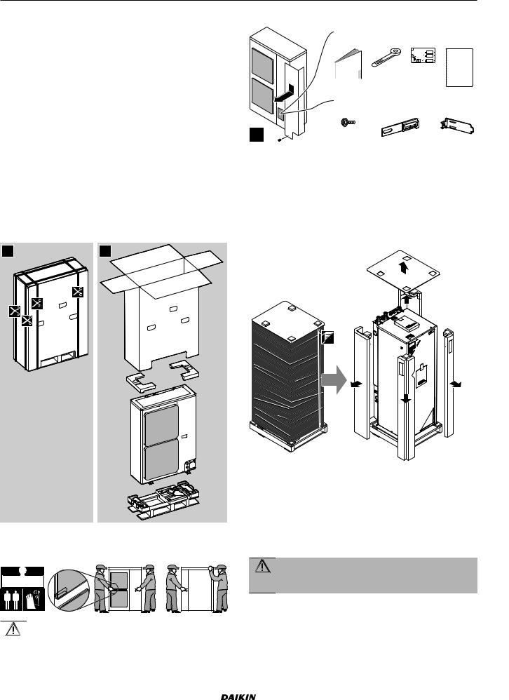 Daikin ERHQ011-014-016BA, ERLQ011-014-016CA, EHVZ16S18CB Installation manuals