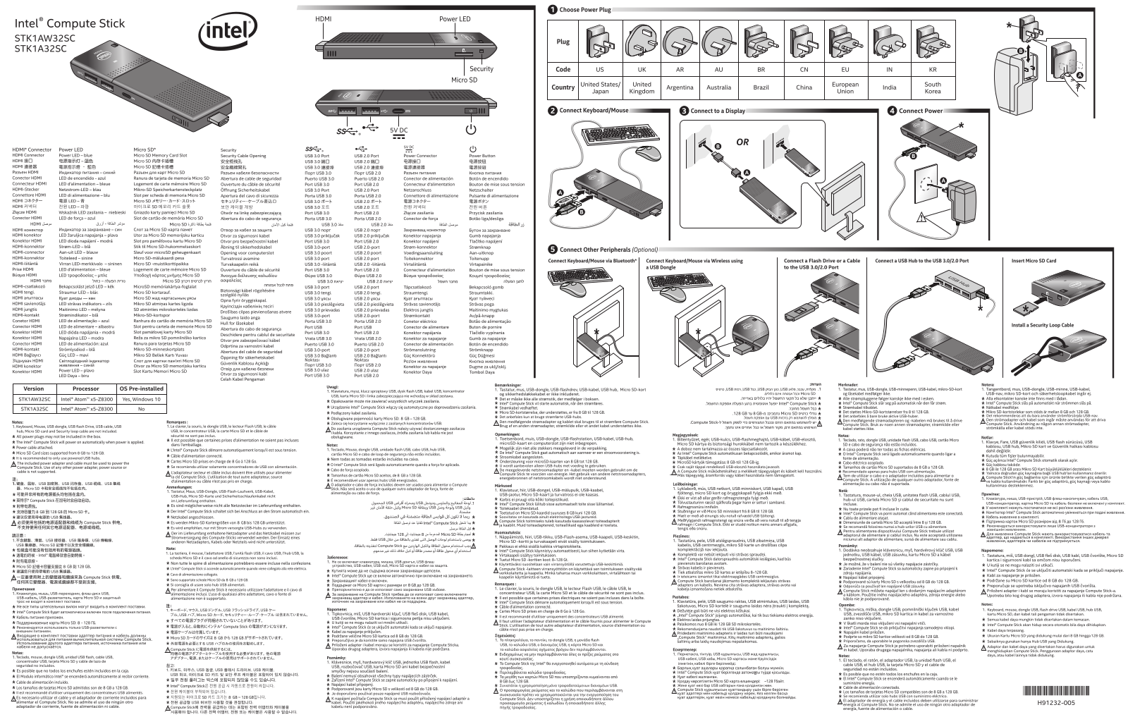 Intel BLKSTK1A32SC Quick Start Guide