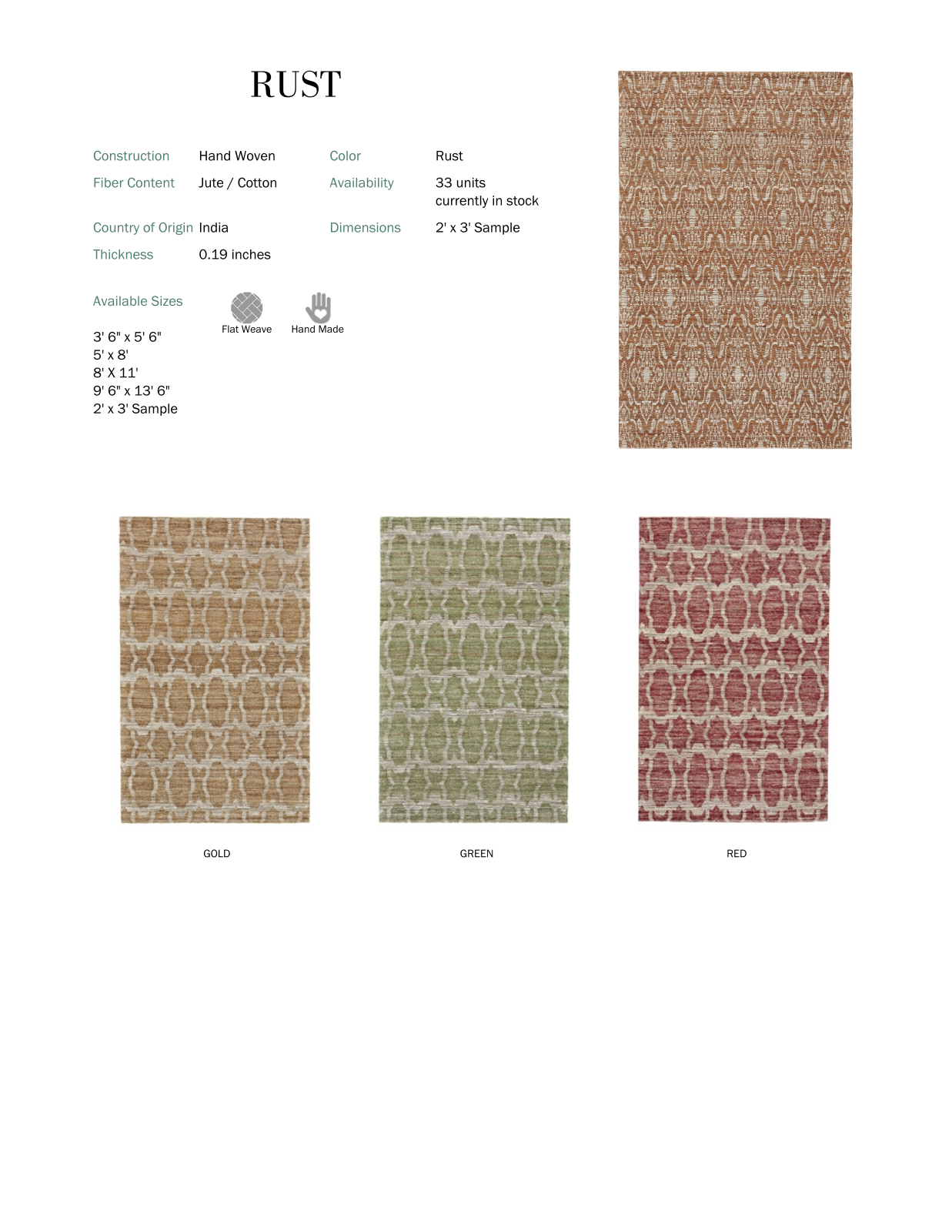 Bungalow Rose RMVY1713 Specifications - ManualMachine.com
