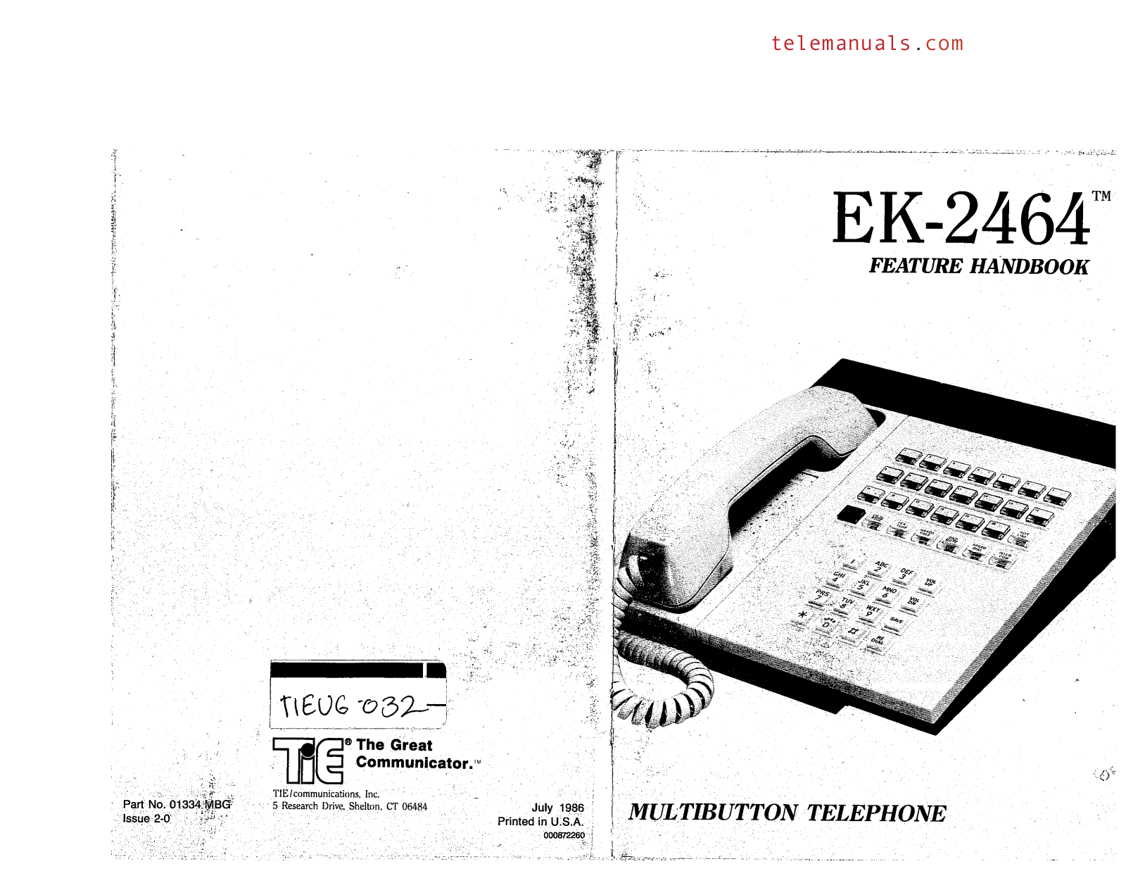 TIE EK-2464 User Guide