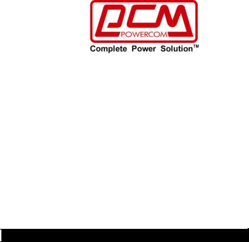 Powercom TCA-1200 User Manual