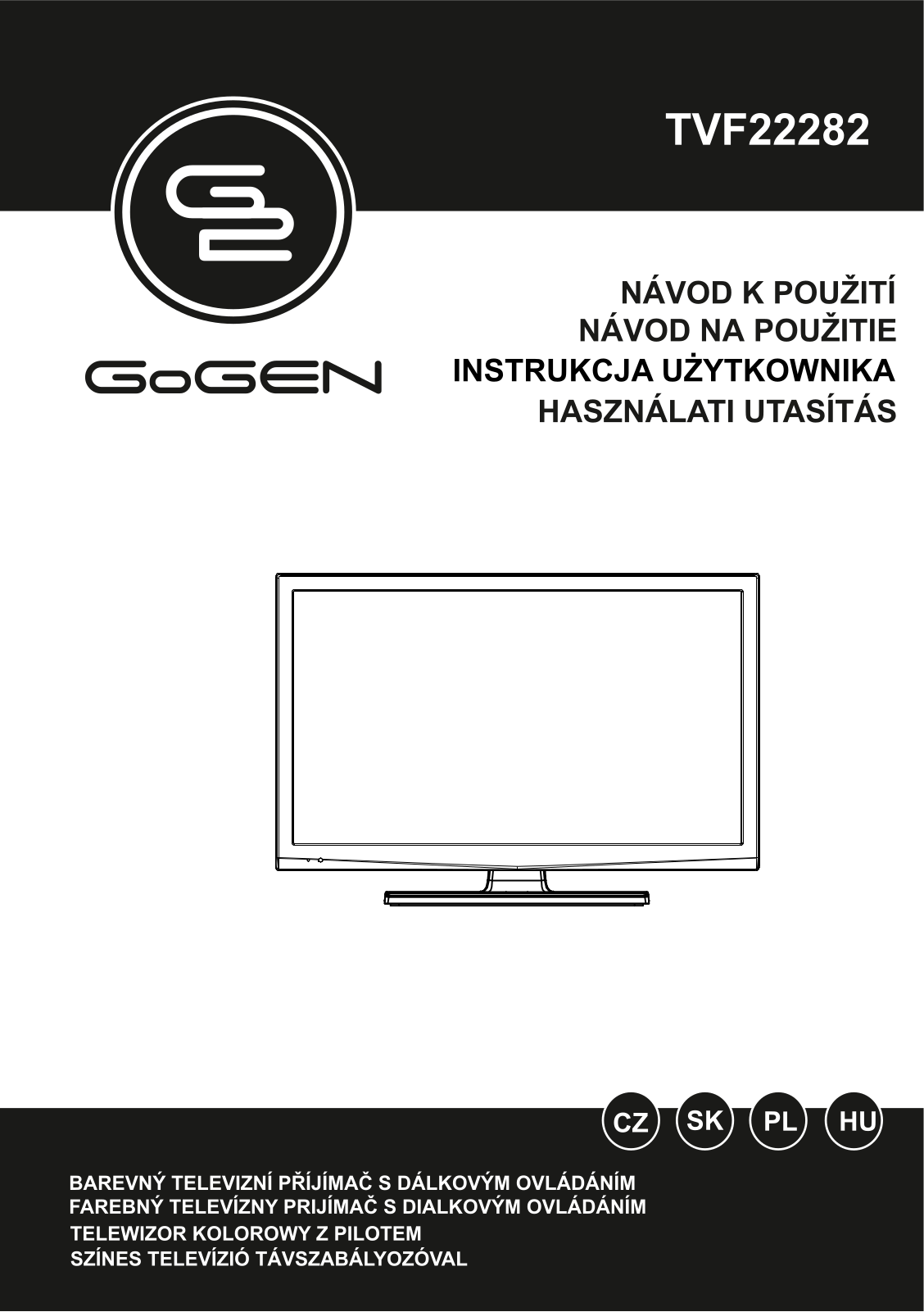 GoGEN TVF 22282 User Manual