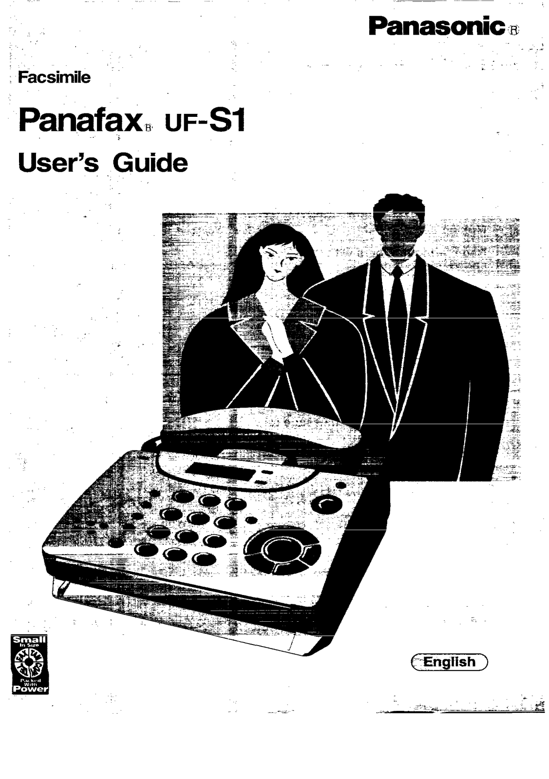 Panasonic UF-S1 User Manual