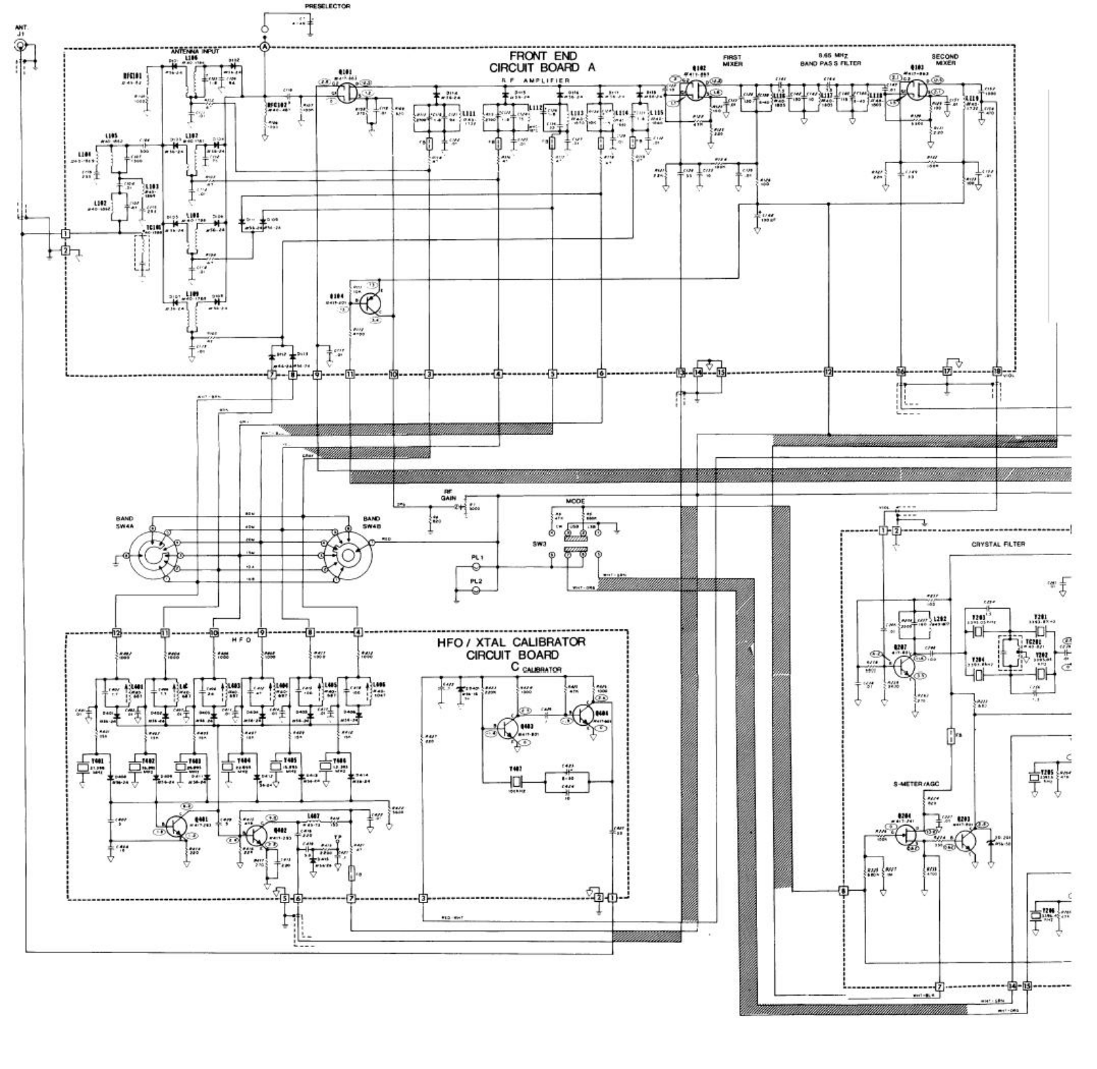 Heath Company HR-1160 Schematic