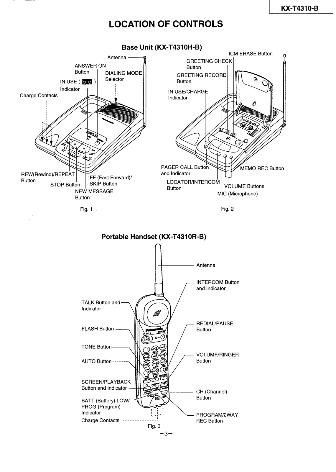 Panasonic KX 74310HB Service Manual