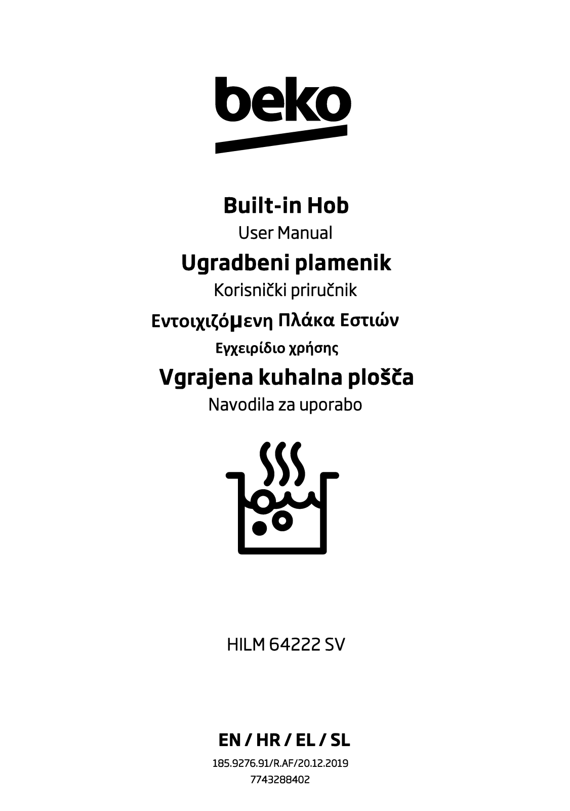 Beko HILM64222SV User manual