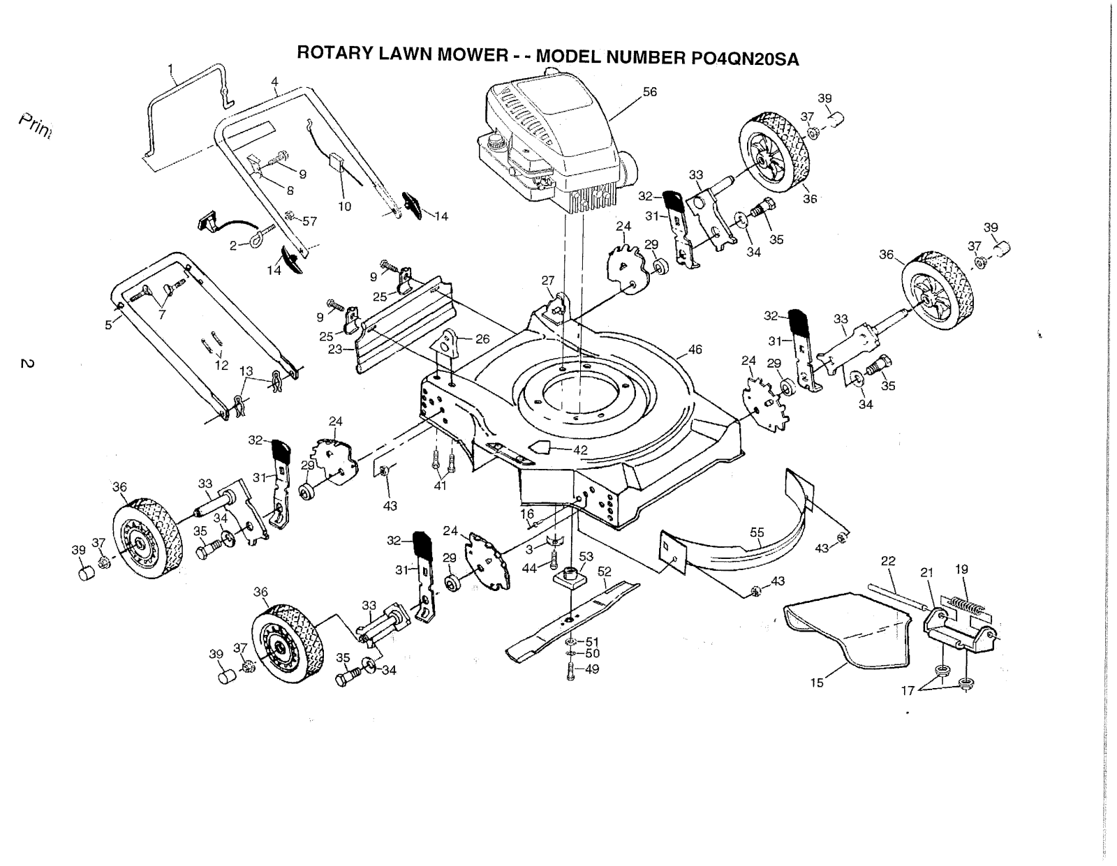 AYP PO4QN20SA-1 User Manual