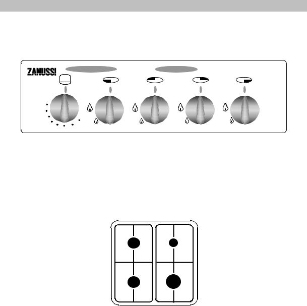 Zanussi ZC500GW User Manual