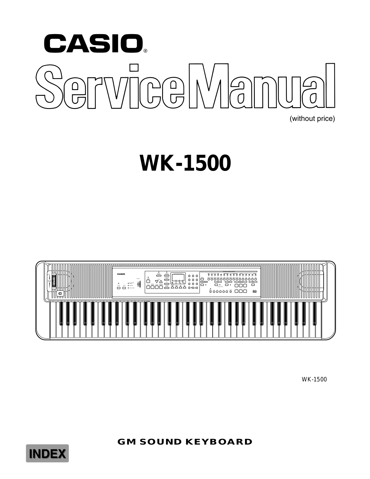 Casio WK-1500 User Manual