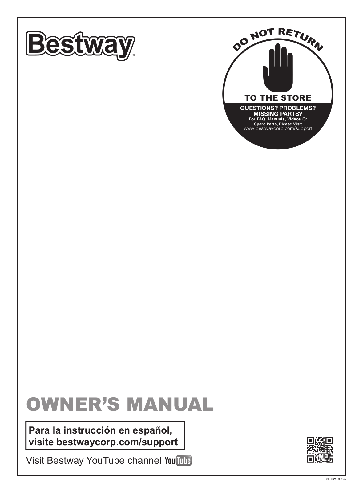 Bestway POWER STEEL, STEEL PRO MAX User Manual