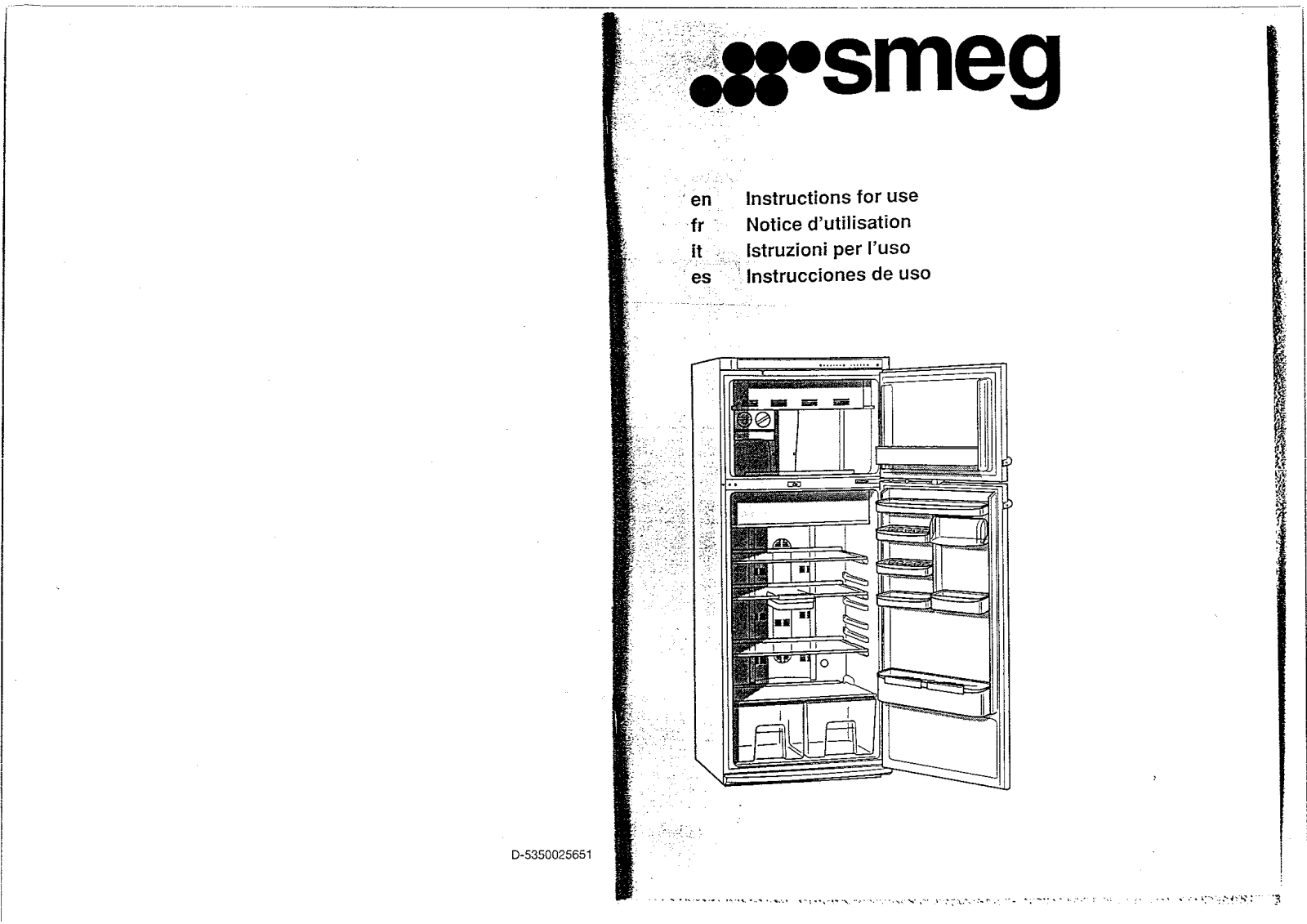 Smeg S41STRP User Manual