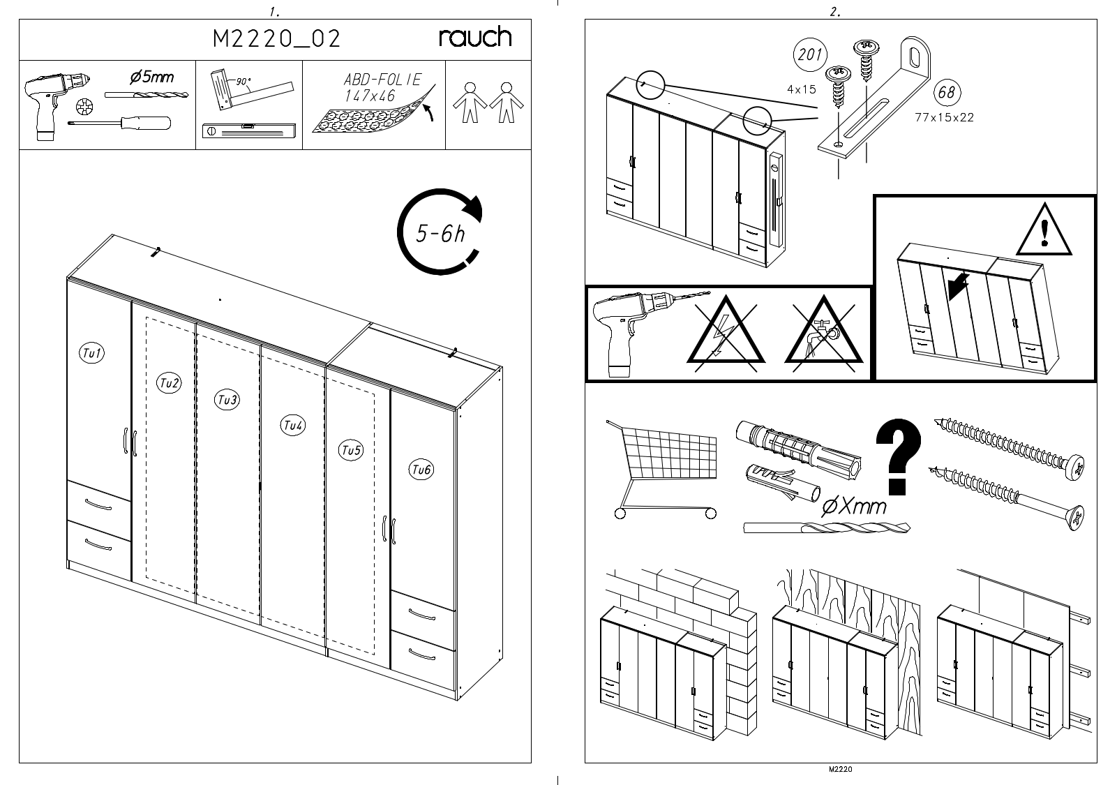 rauch M2220 Assembly instructions - ManualMachine.com