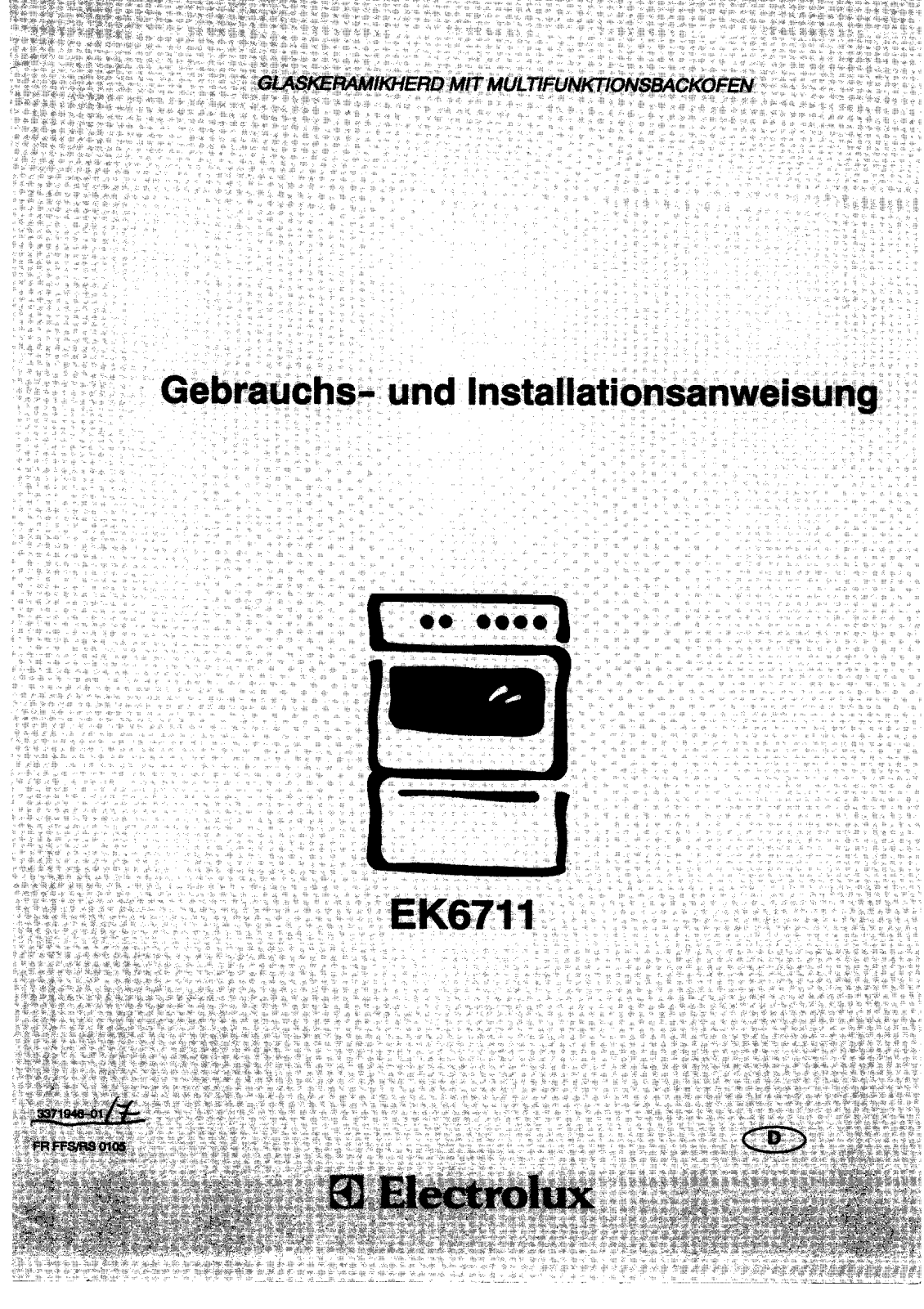 Electrolux EK6711 User Manual