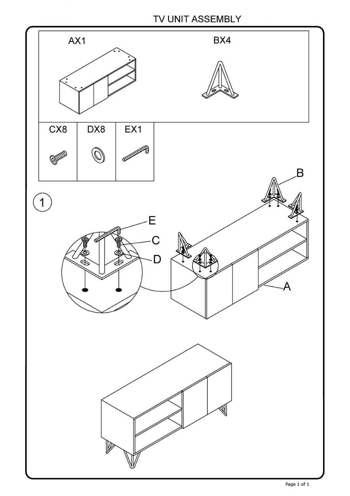 Union Rustic W005059872 Installation & Assembly - ManualMachine.com