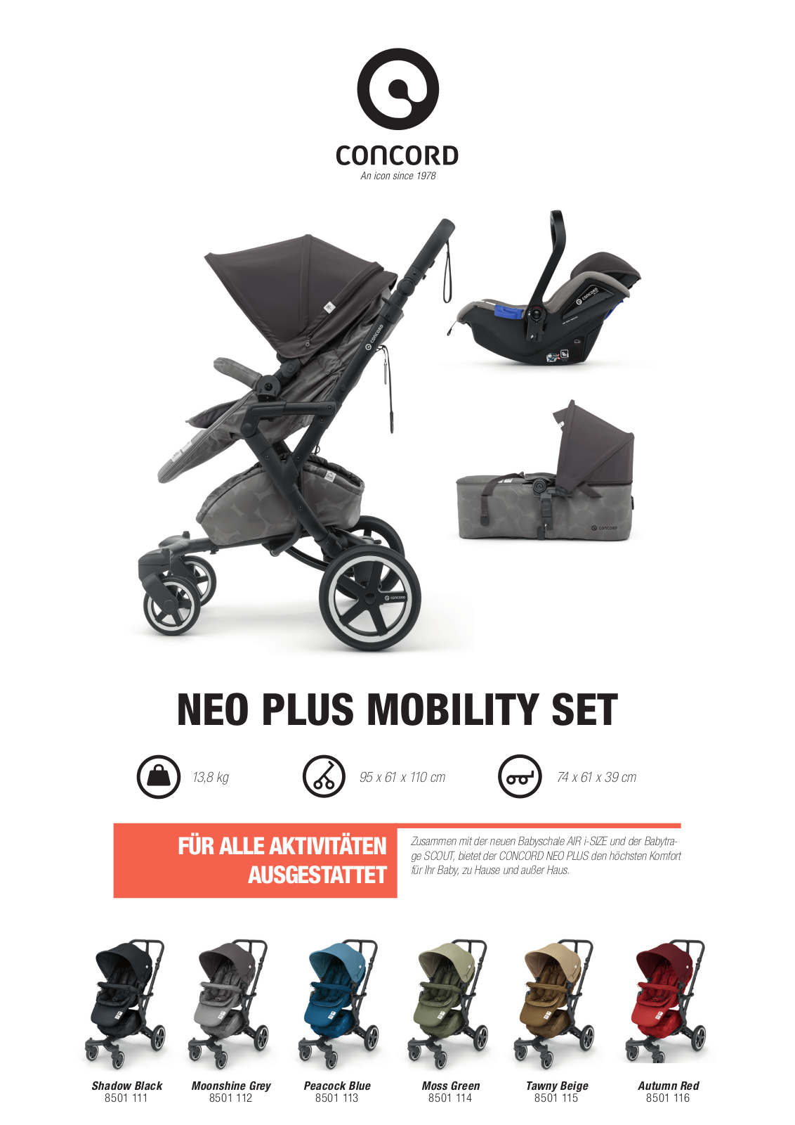 Concord Neo Plus Mobility-Set User Manual