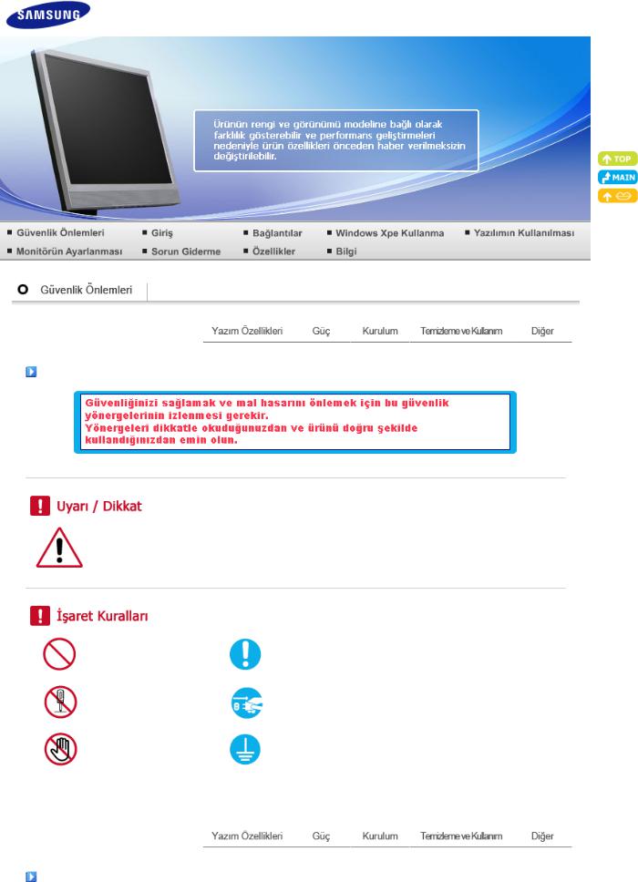 Samsung SYNCMASTER 730XT, SYNCMASTER 400MX User Manual