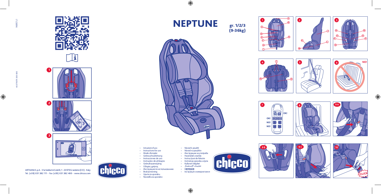 Chicco NEPTUNE User Manual