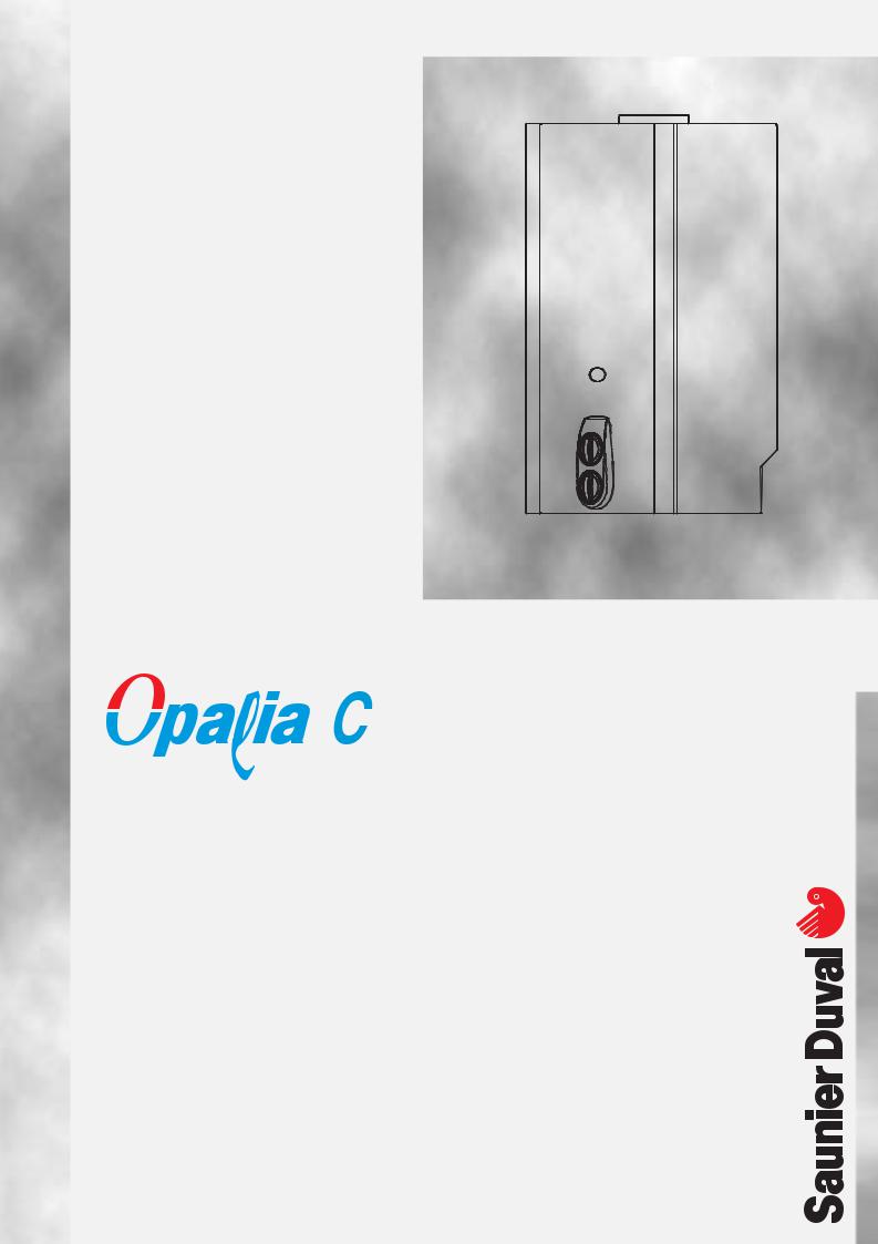 SAUNIER DUVAL OPALIA C 10, OPALIA C 10 E, OPALIA C 13, OPALIA C 13 E User Manual