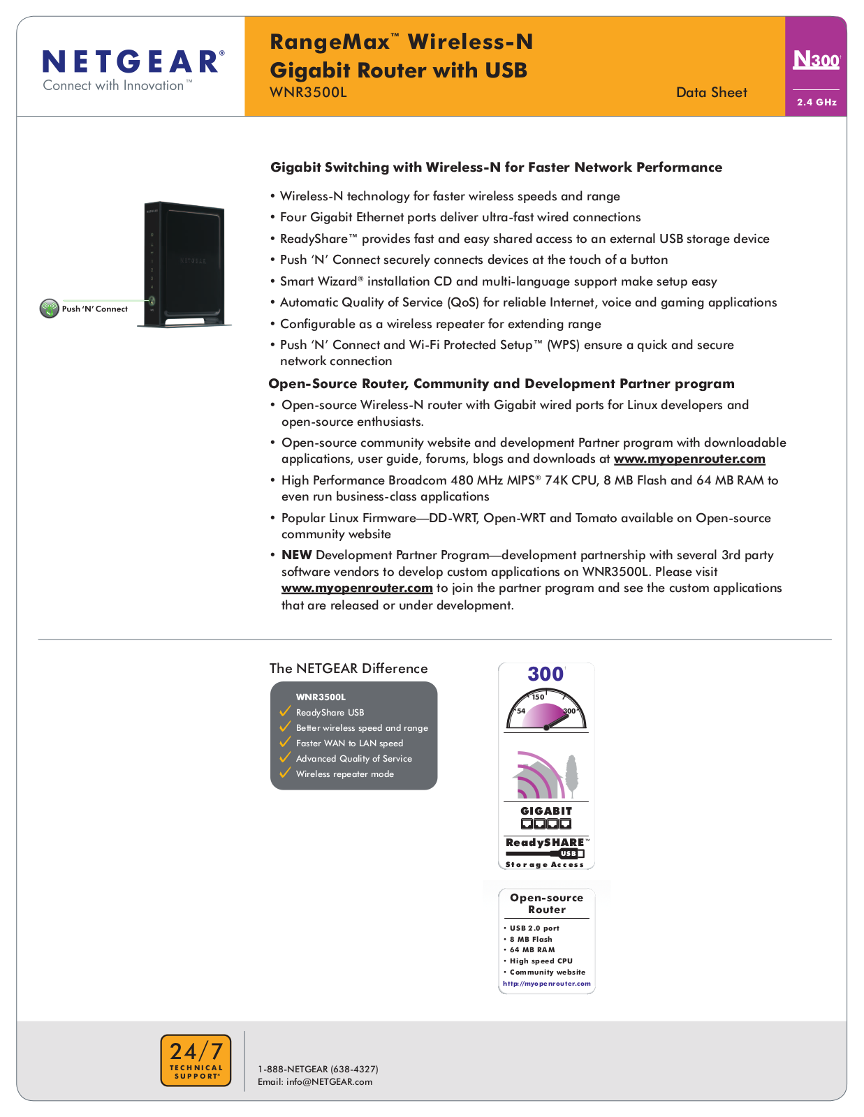 Netgear WNR3500L Installation Manual