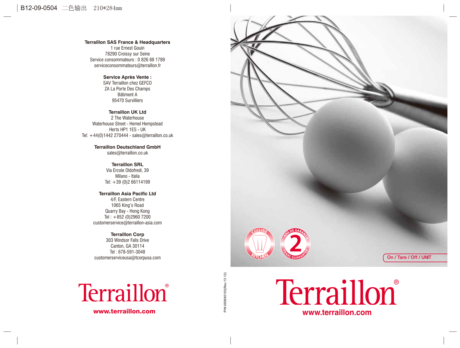 Terraillon Solar User Manual