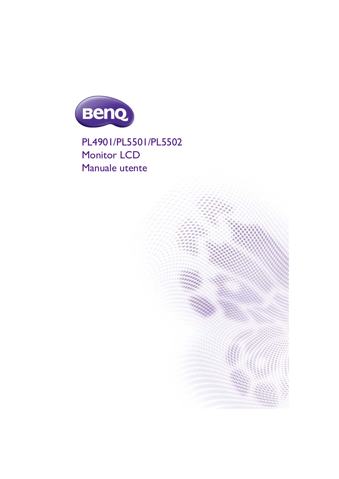 Benq PL4901, PL5501, PL5502 User Manual