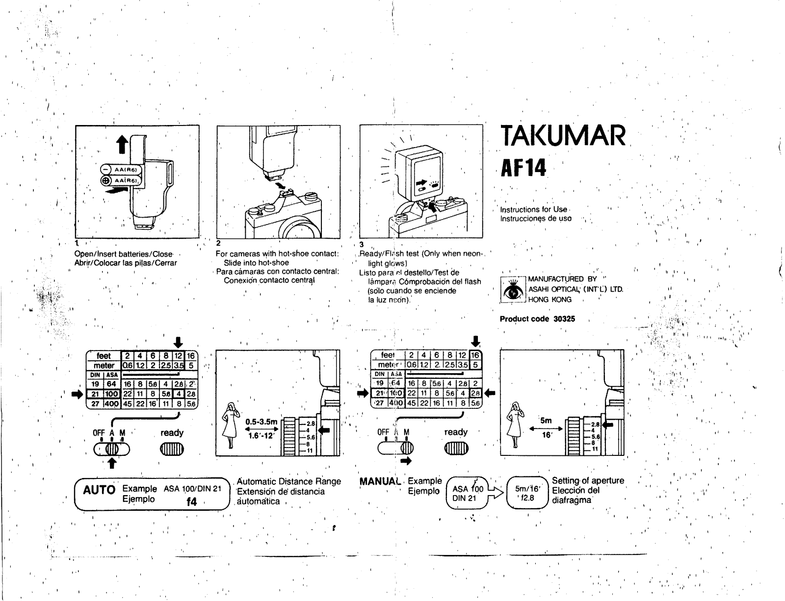 Pentax AF14 User Manual