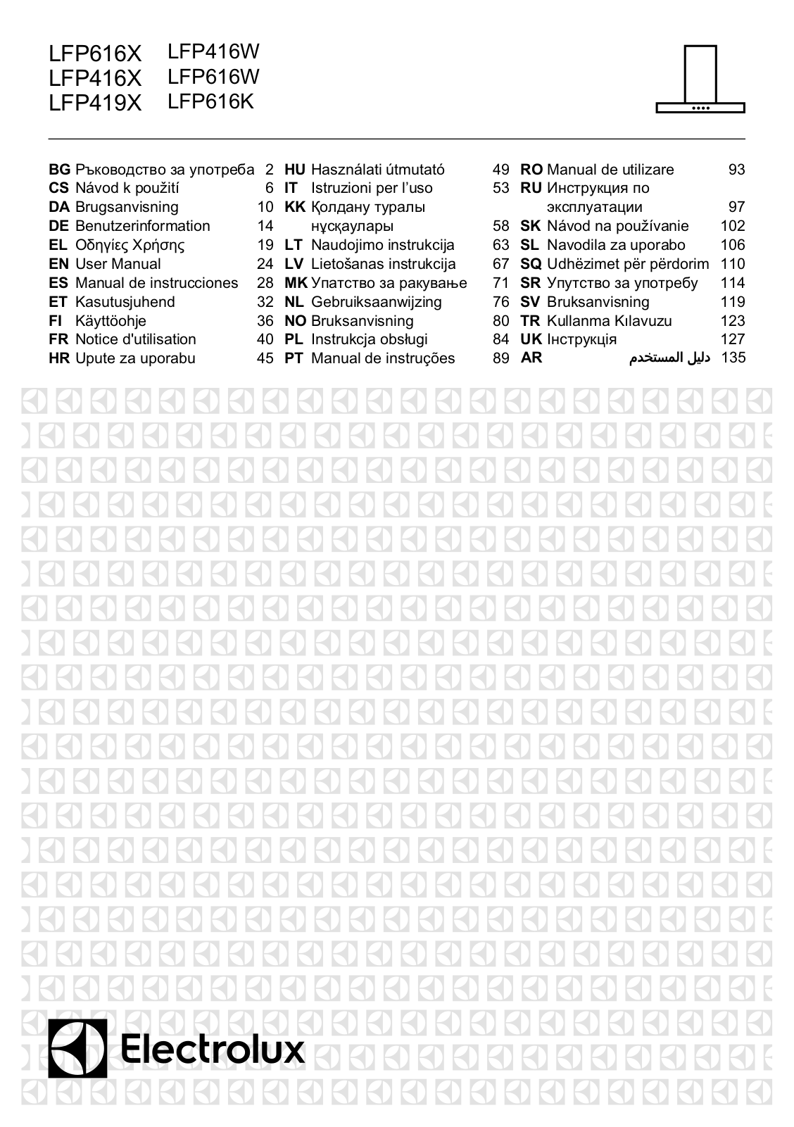 ELECTROLUX LFP616X User guide - ManualMachine.com