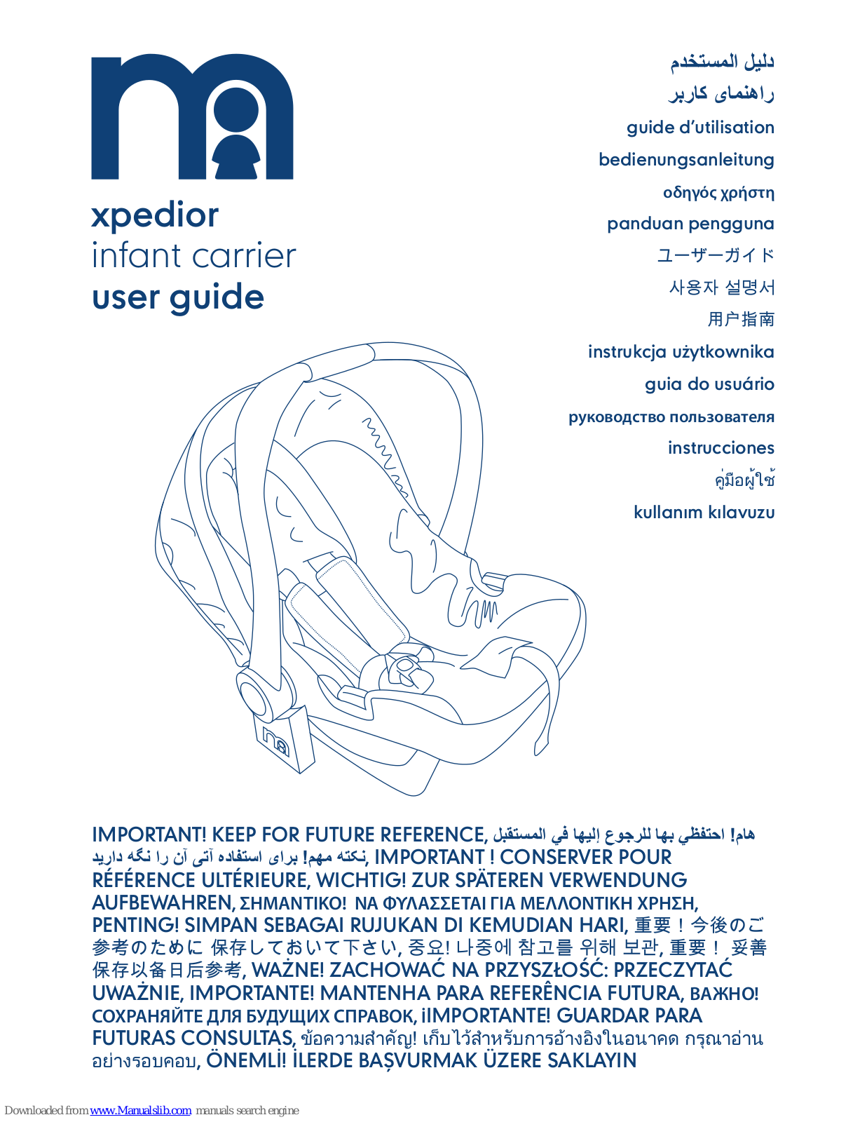 mothercare xpedior, Madrid User Manual