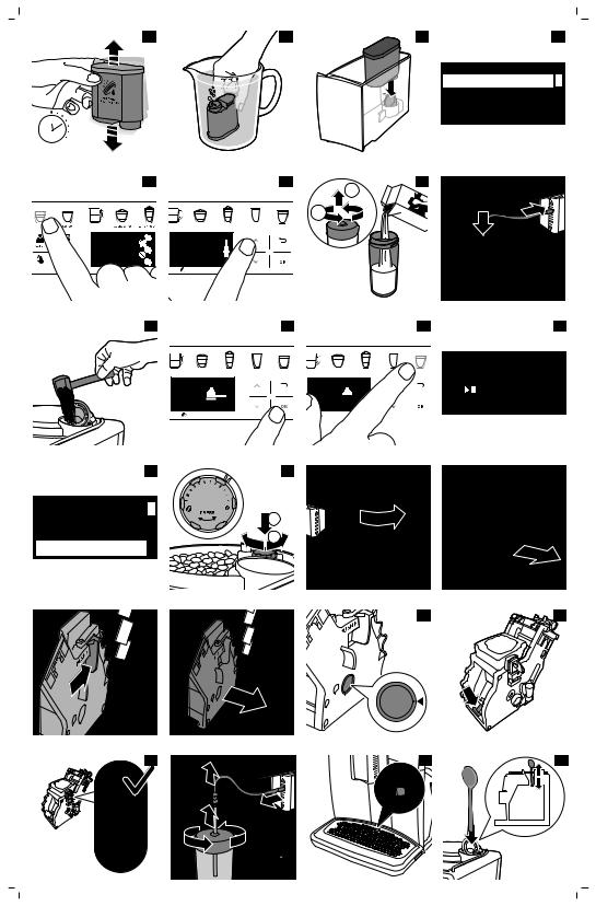 Saeco SM6080, SM7080, SM6081, SM7081 operation manual