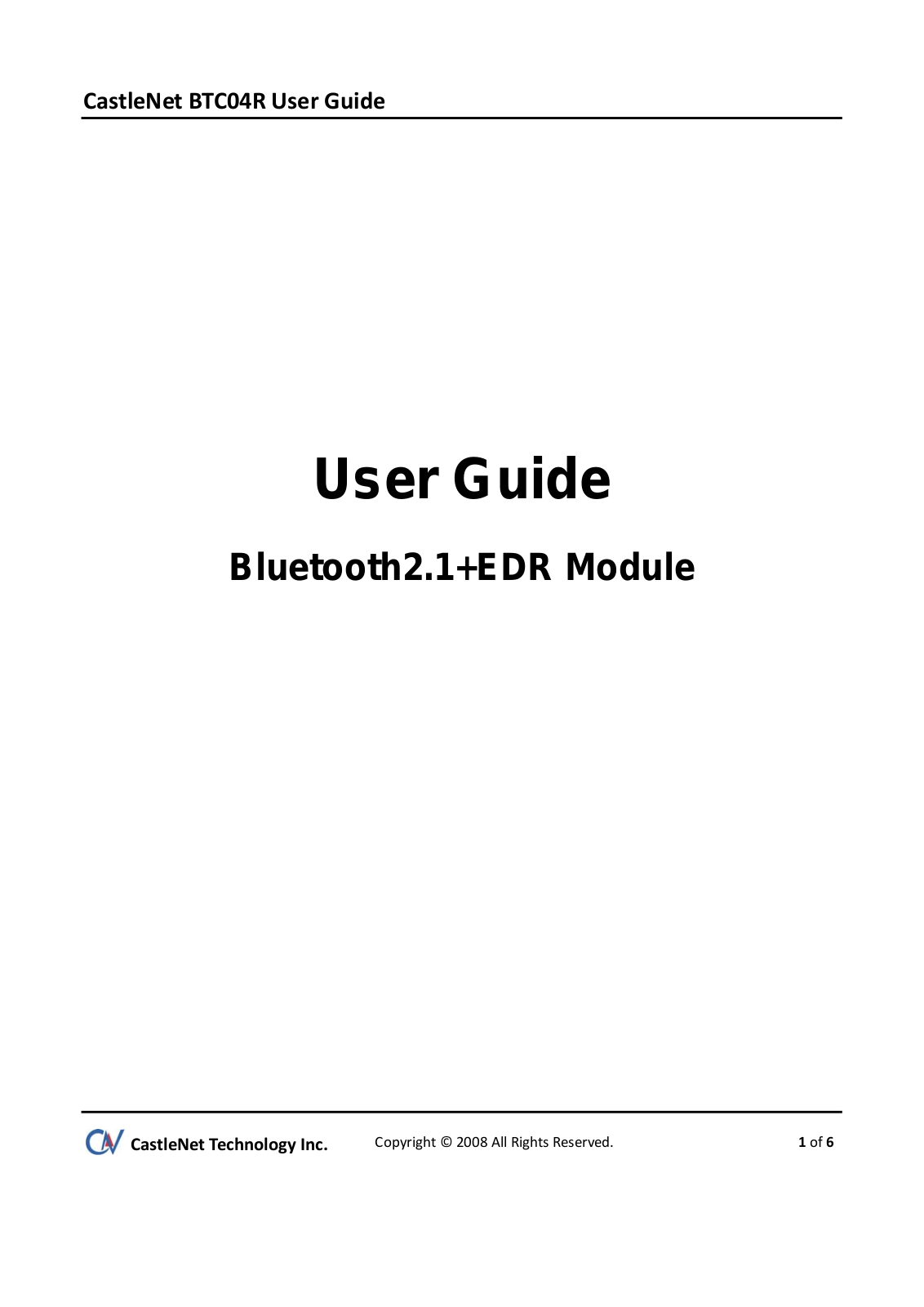 Getac Technology 041 User Manual