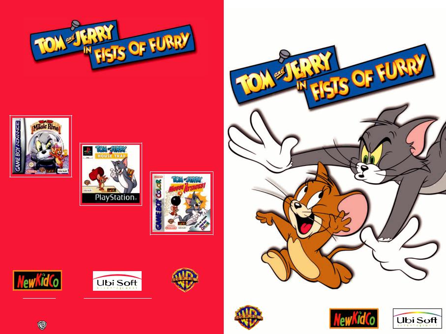 Games PC TOM AND JERRY-FISTS OF FURRY User Manual