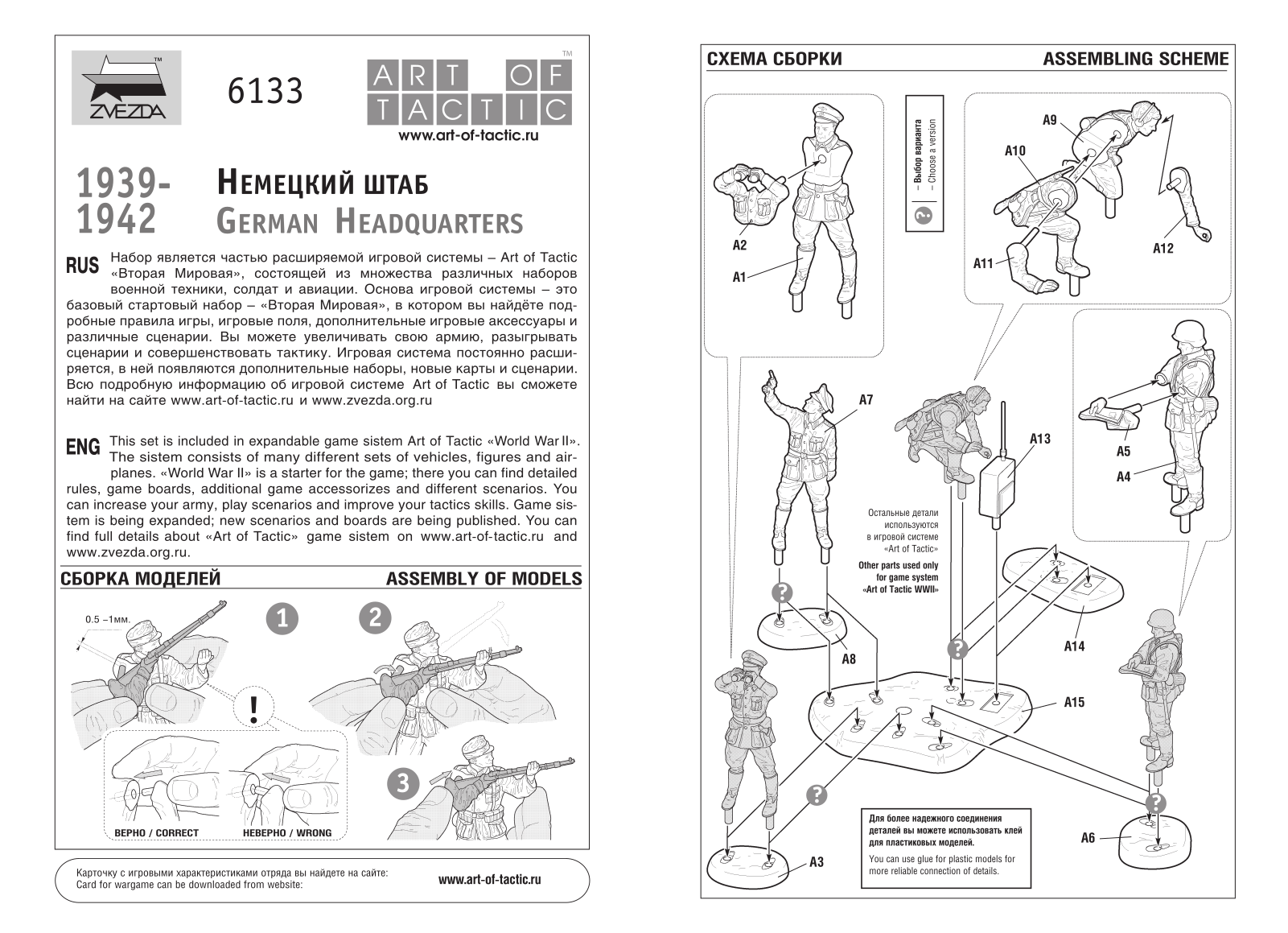 Zvezda GERMAN HEADQUARTERS User guide - ManualMachine.com