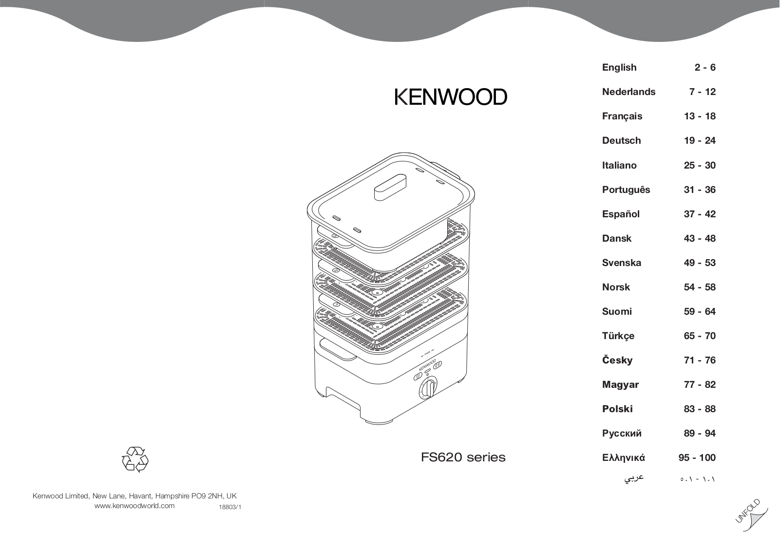 Kenwood FS620 User Manual