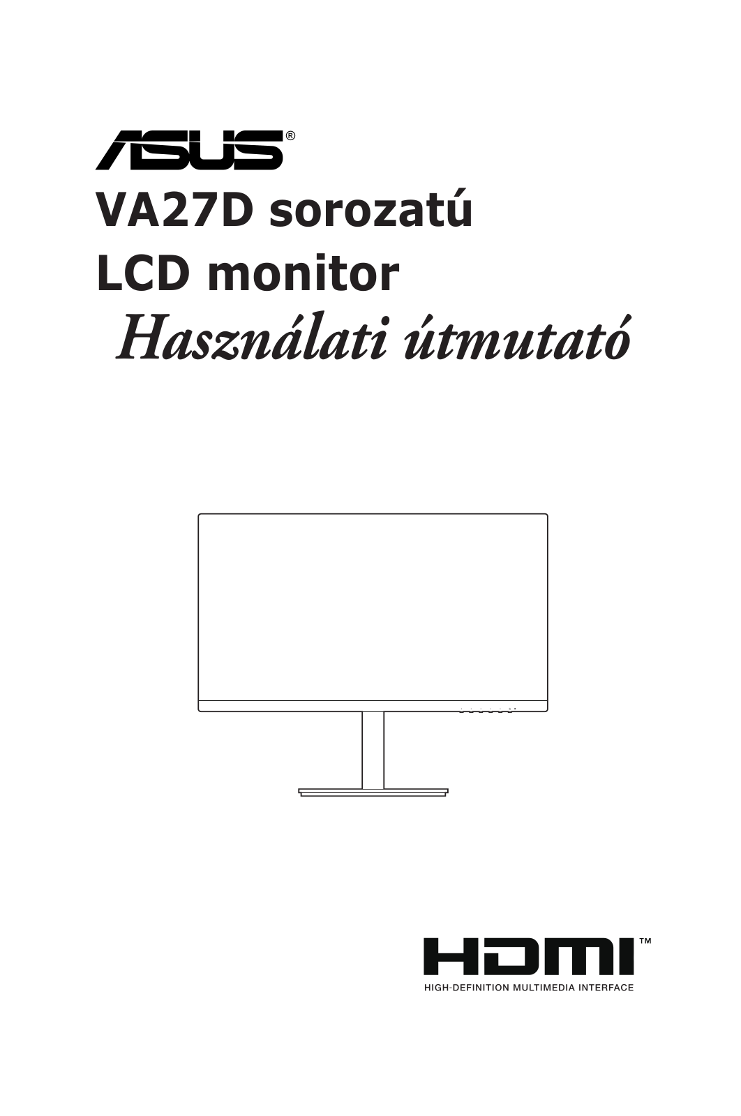 Asus VA27DQSB-W, VA27DQSB User’s Manual