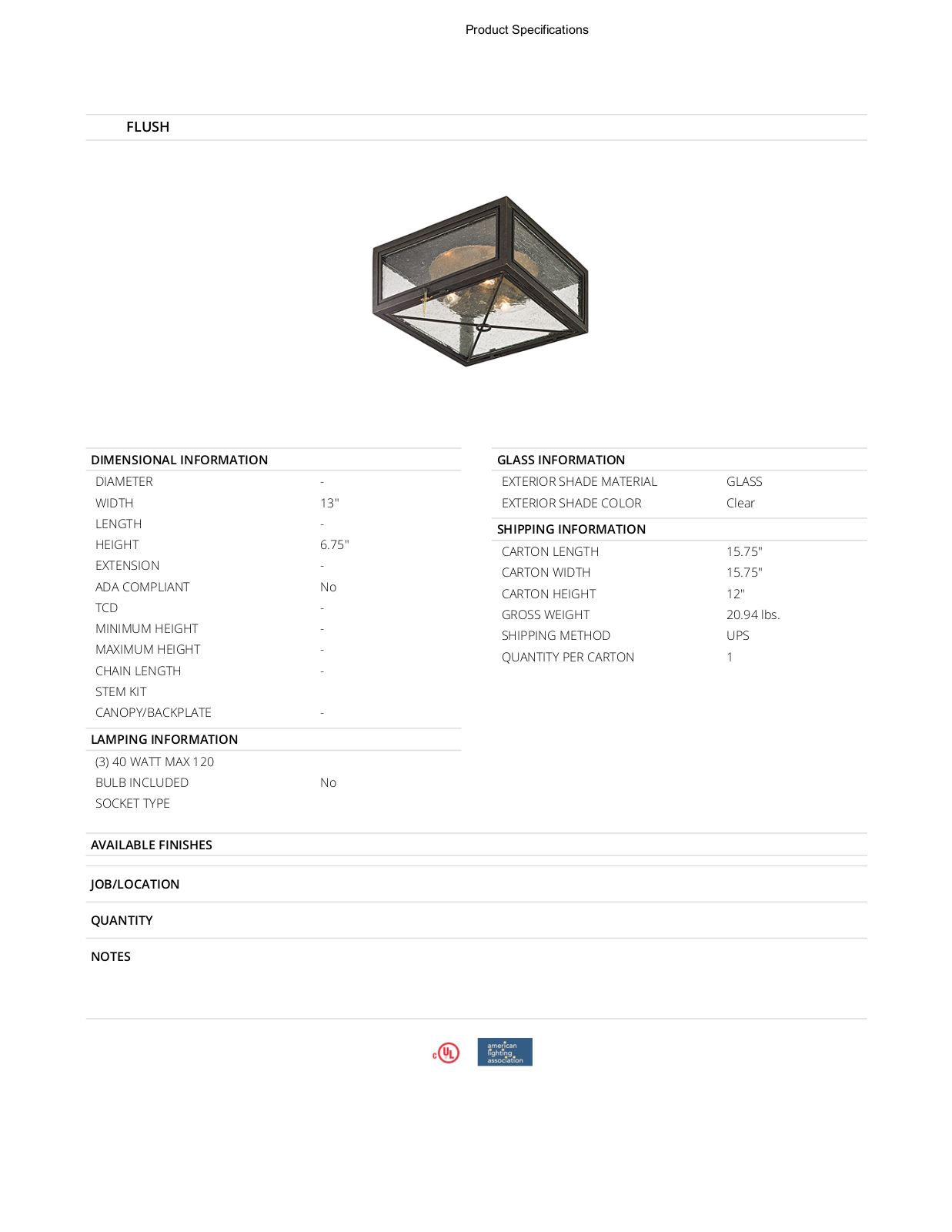 Loon Peak LNPE5681 Specifications - ManualMachine.com
