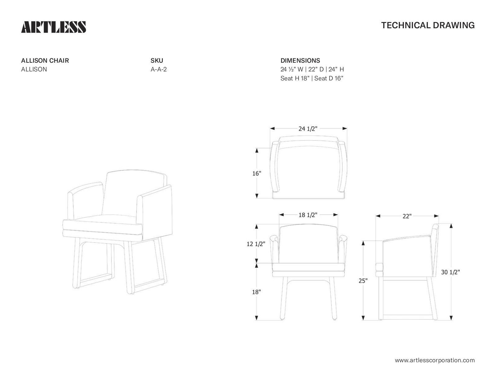 ARTLESS LYS1228 Dimensions - ManualMachine.com