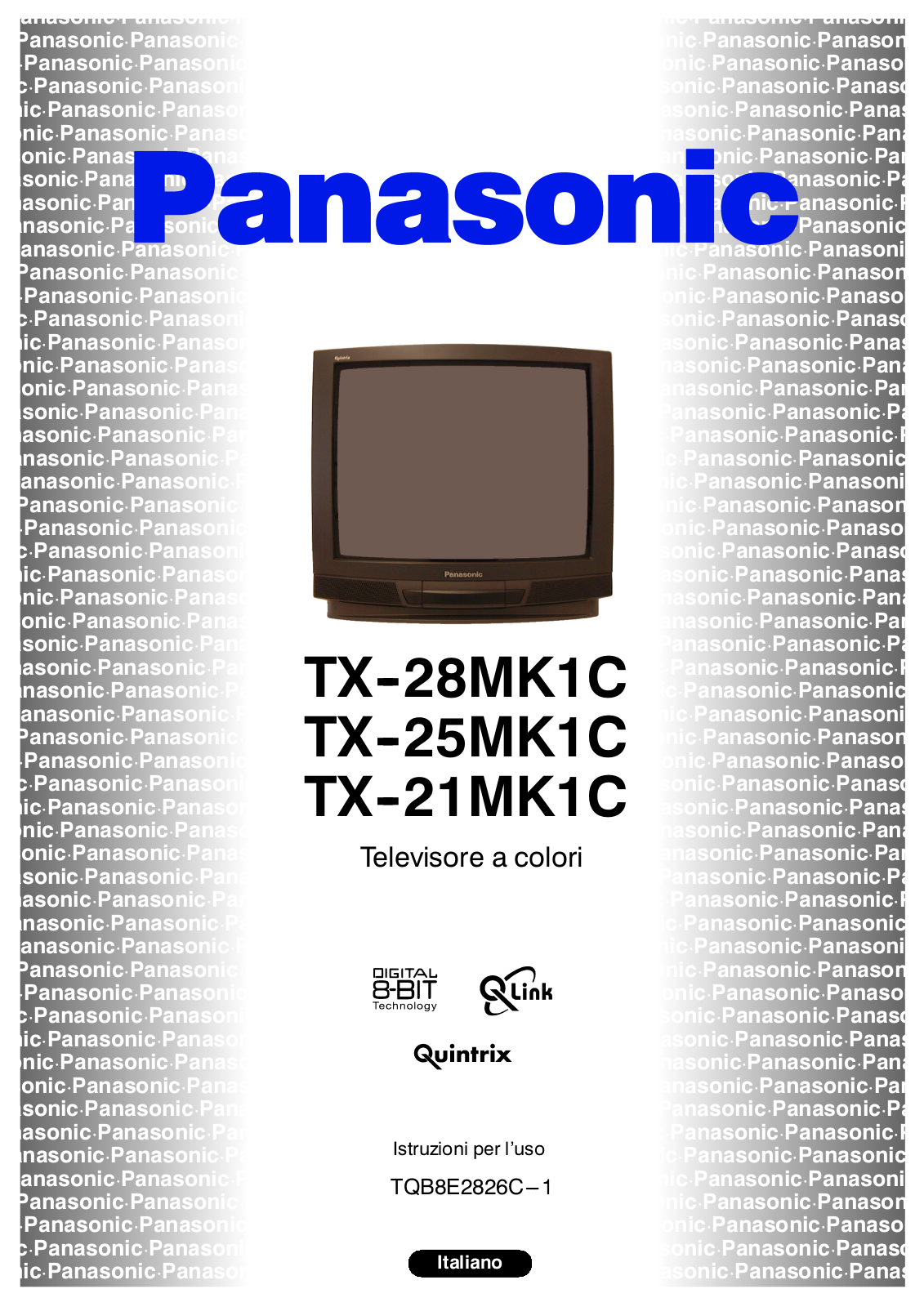 PANASONIC TX-28MK1C, TX-25MK1C, TX-21MK1C User Manual