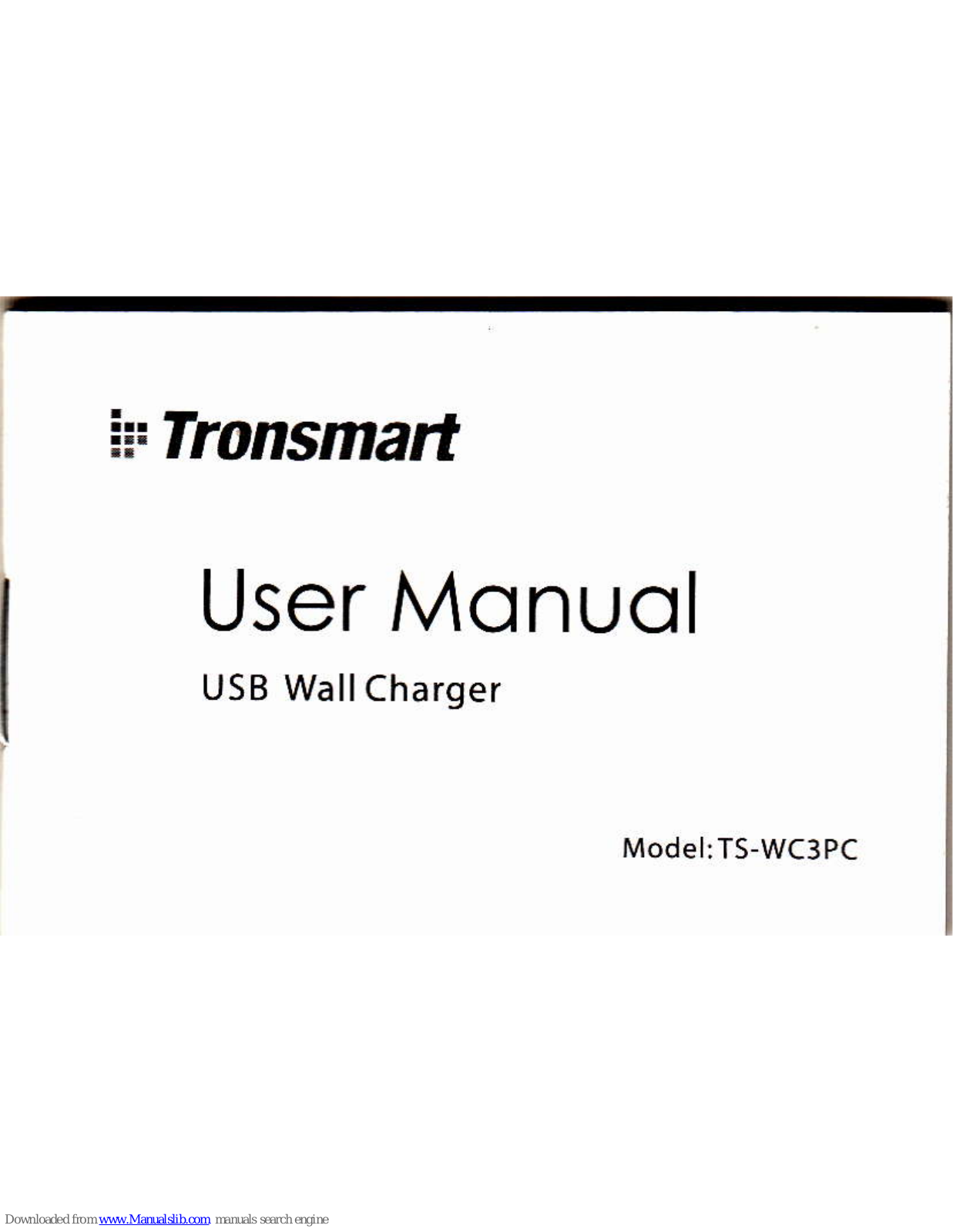 Tronsmart TS-WC3PC User Manual