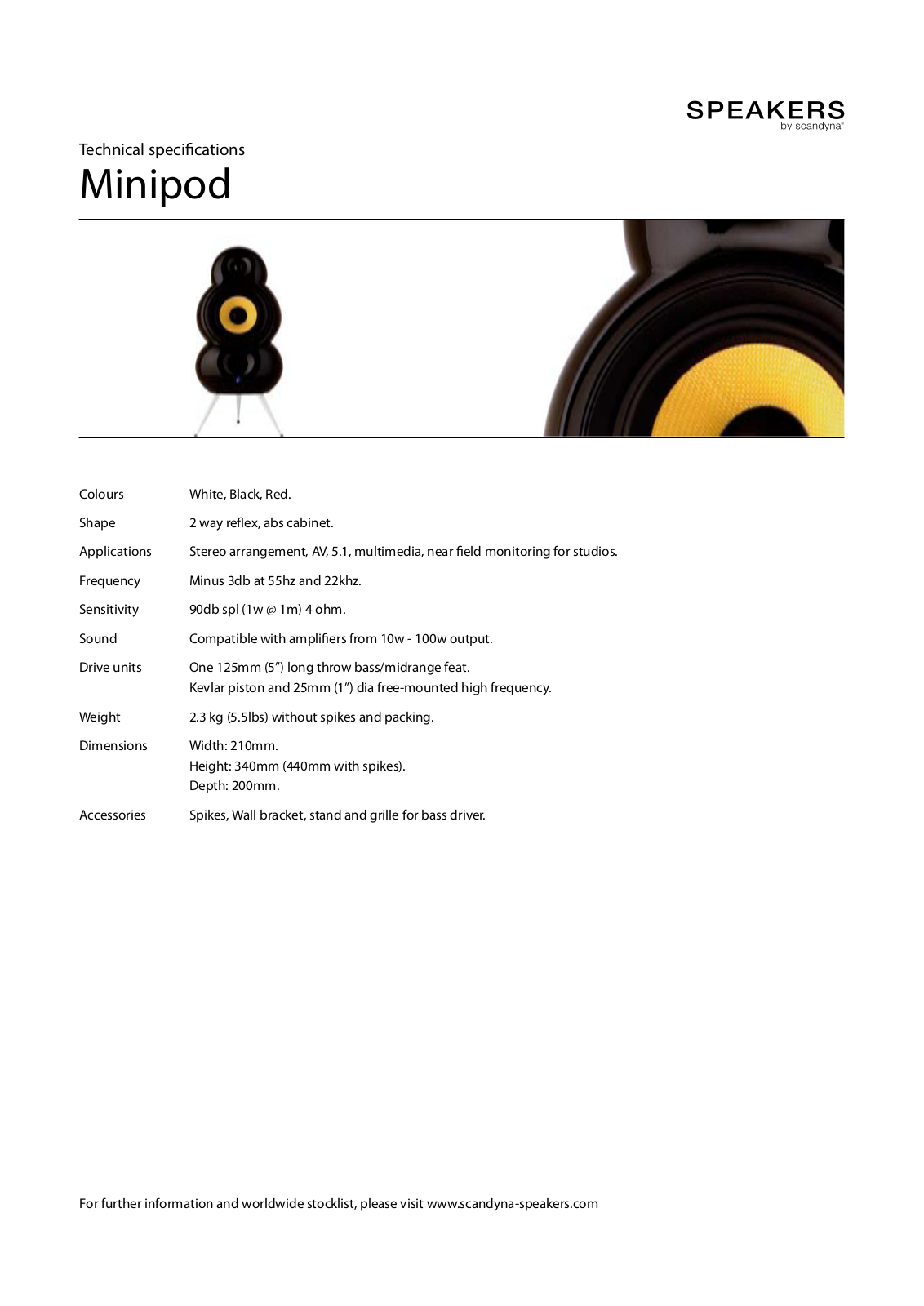 Podspeakers MINIPOD User Manual