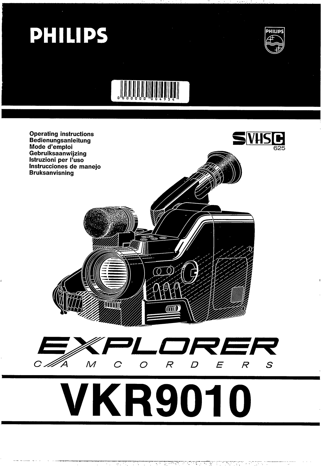 Philips VKR9010 User Manual