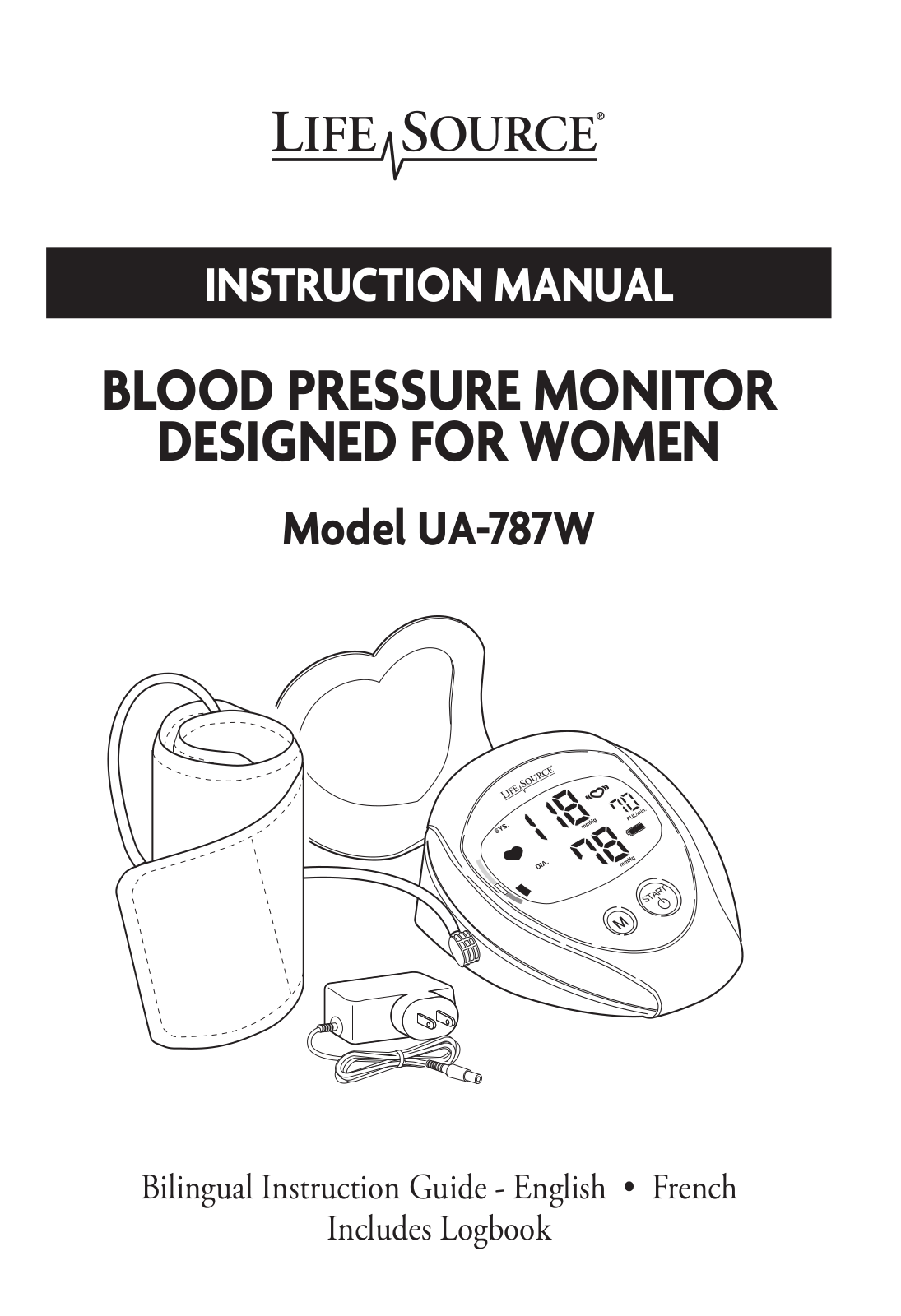 LifeSource UA-787W User Manual